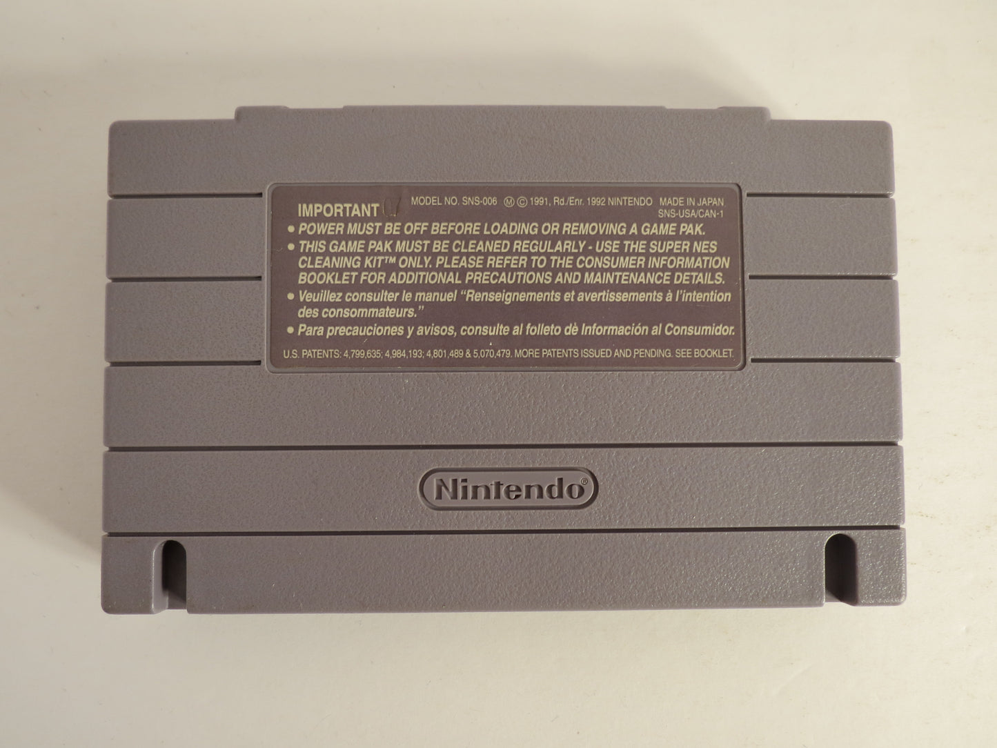 WWF Raw Super Nintendo SNES Game