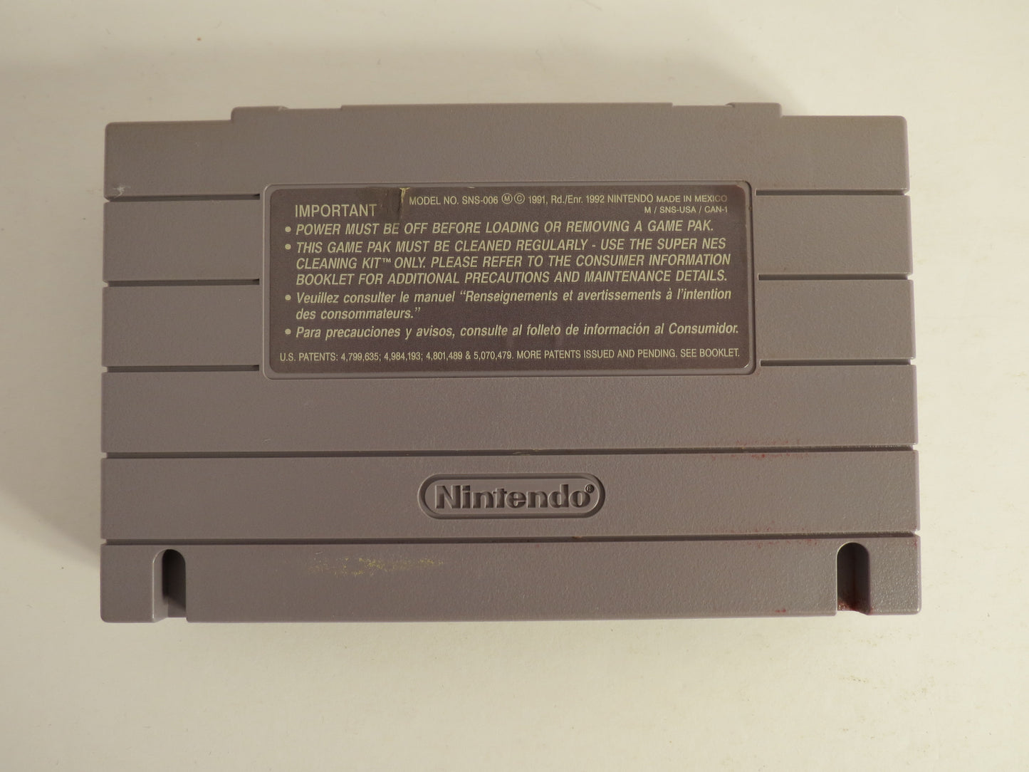 Tetris Attack Super Nintendo SNES Game