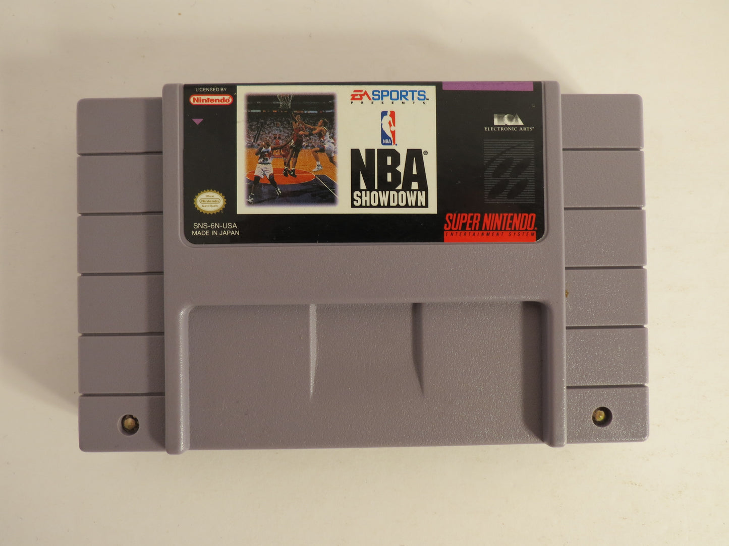 NBA Showdown Super Nintendo SNES Game