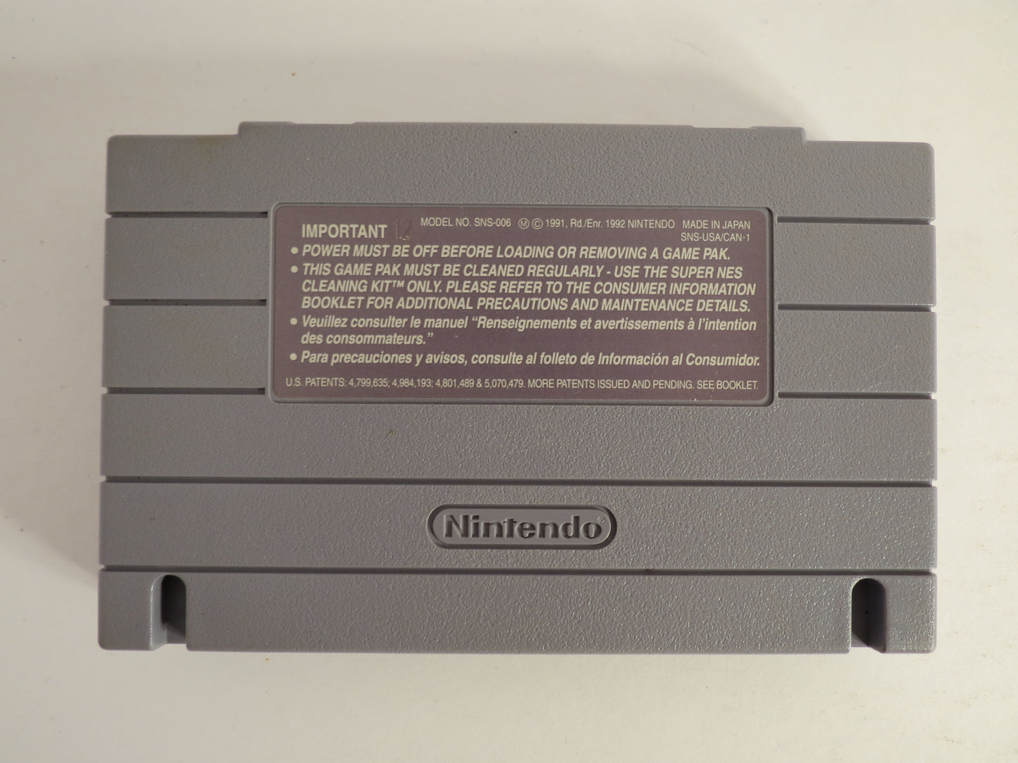 NBA Showdown Super Nintendo SNES Game