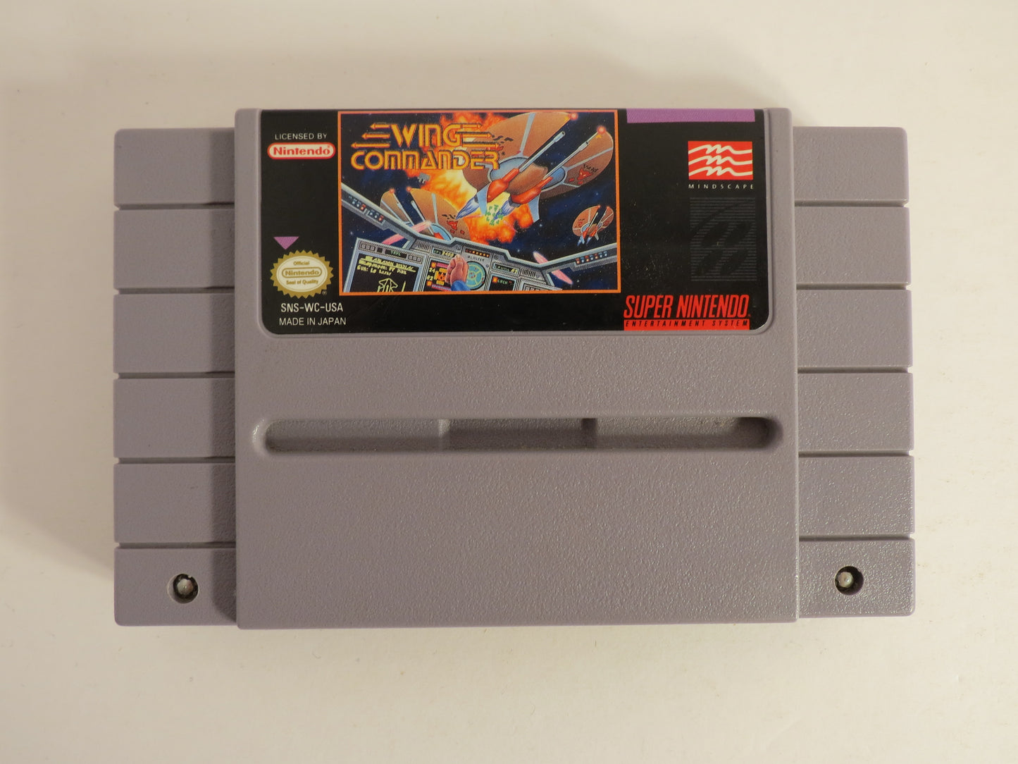 Wing Commander Super Nintendo SNES Game