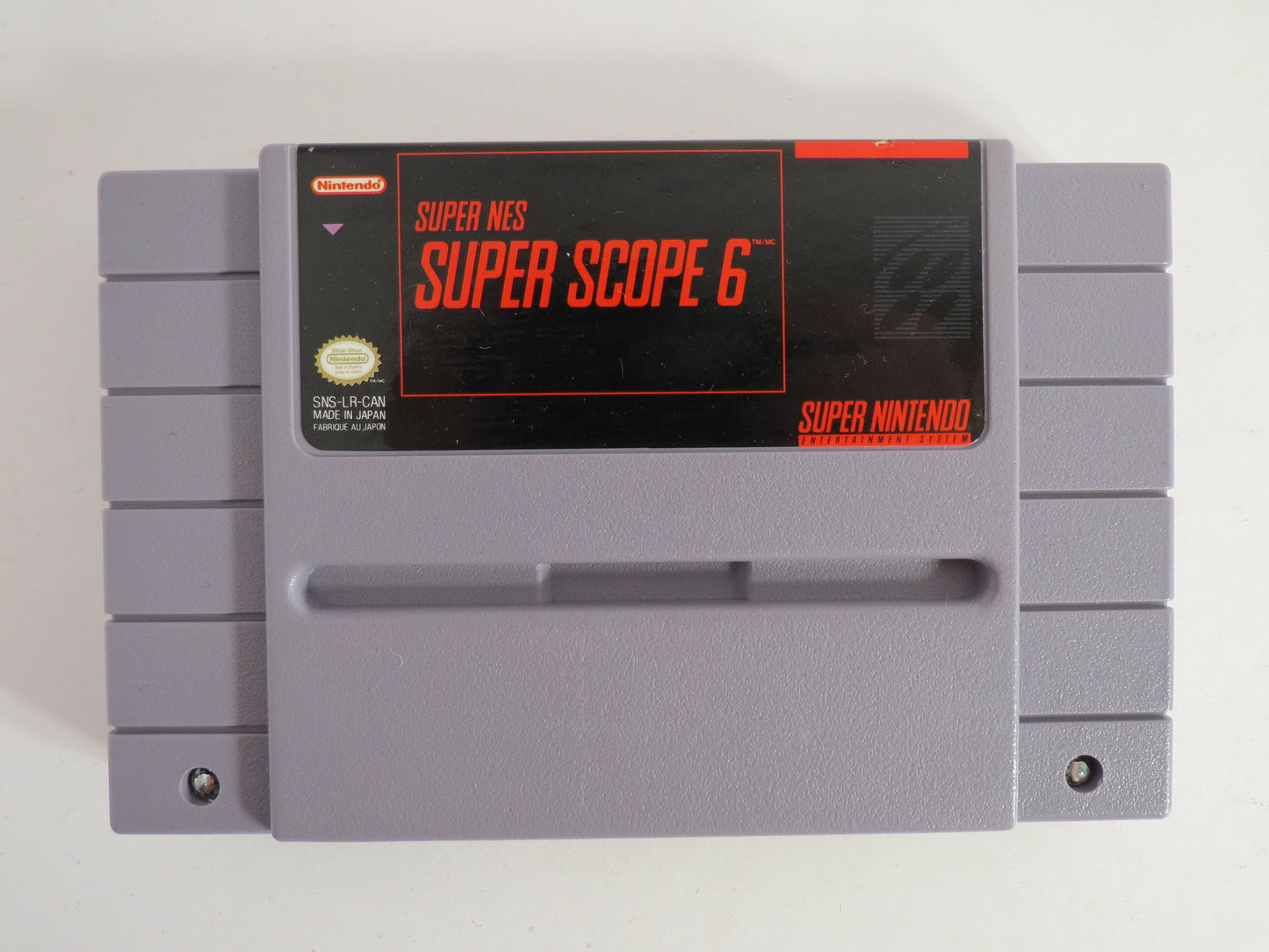 Super NES Super Scope 6 Super Nintendo SNES Game