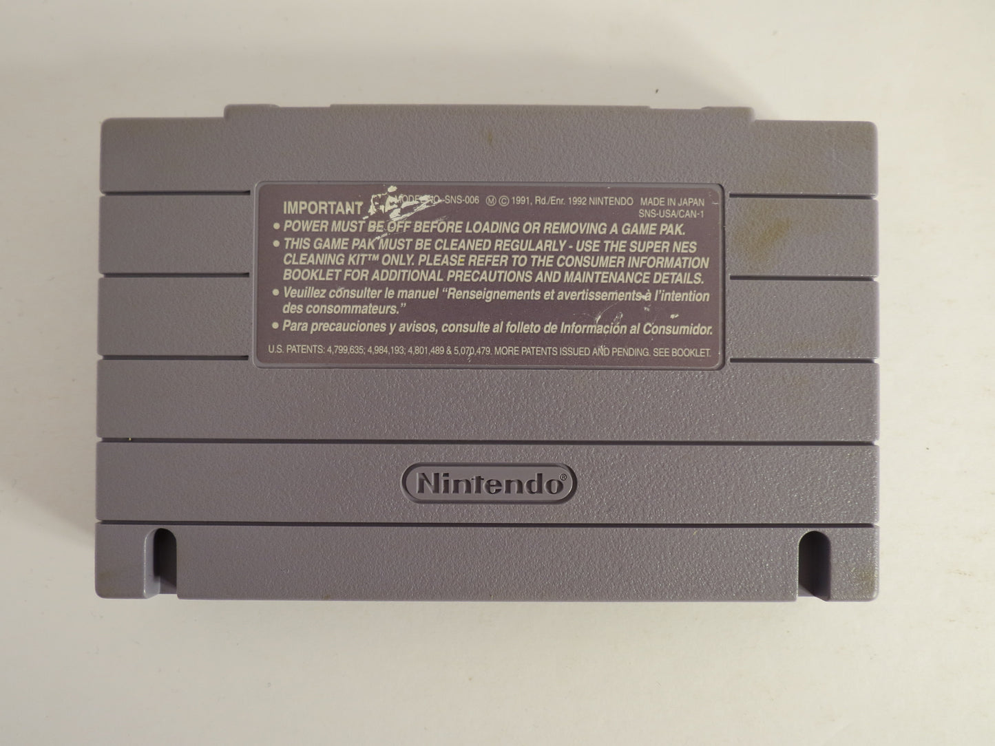 Boxing Legends of the Ring Super Nintendo SNES Game