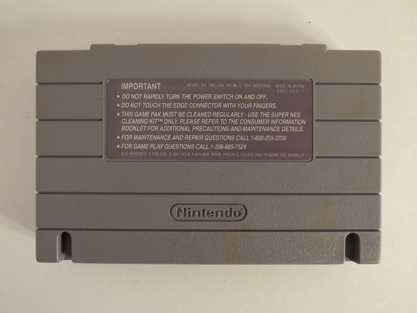 World League Soccer Super Nintendo SNES Game