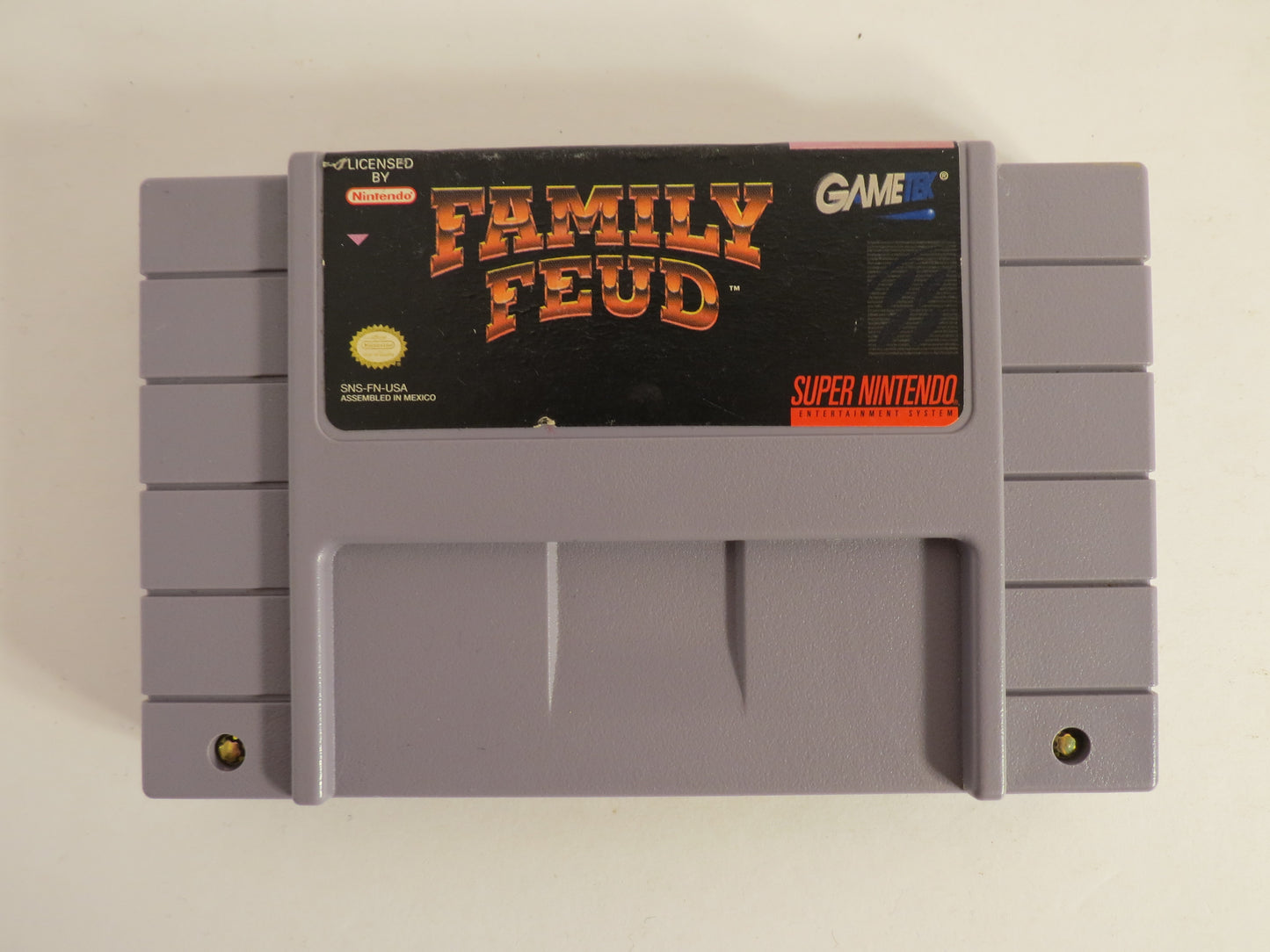Family Feud Super Nintendo SNES Game