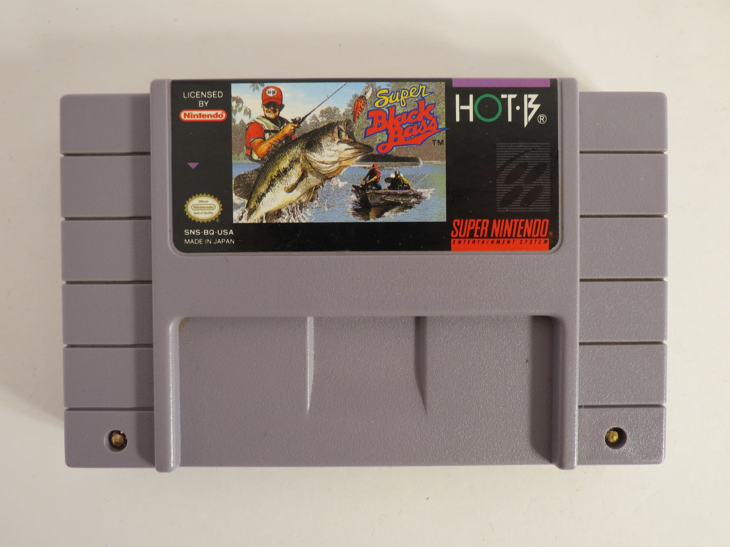 Super Black Bass Super Nintendo SNES Game