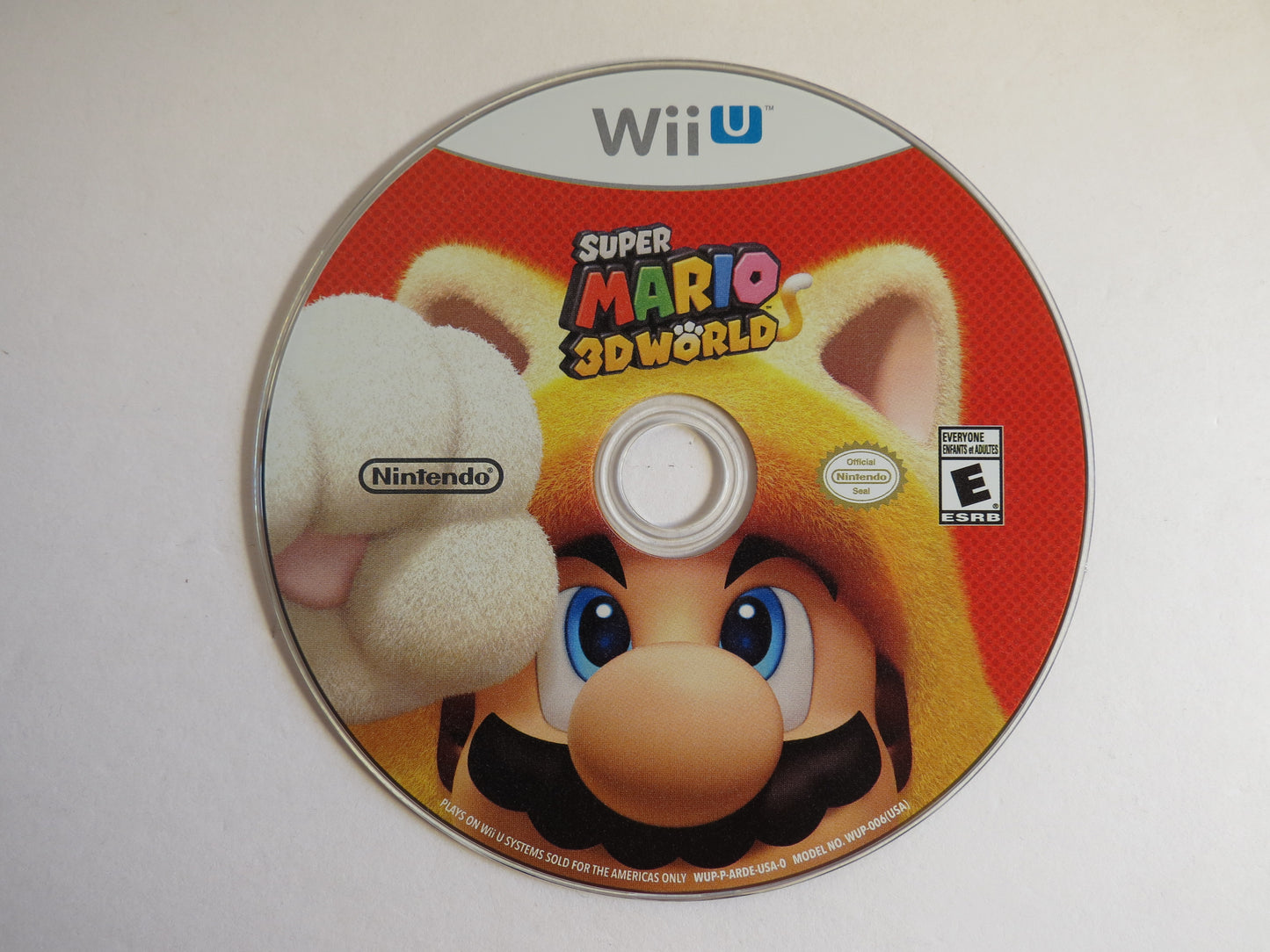 Super Mario 3D World Nintendo Wii U Game CIB