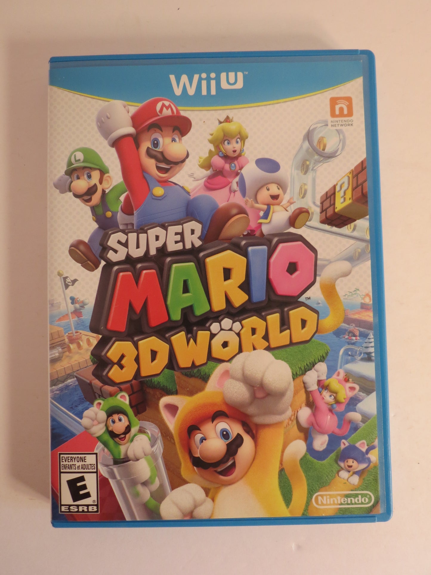 Super Mario 3D World Nintendo Wii U Game CIB
