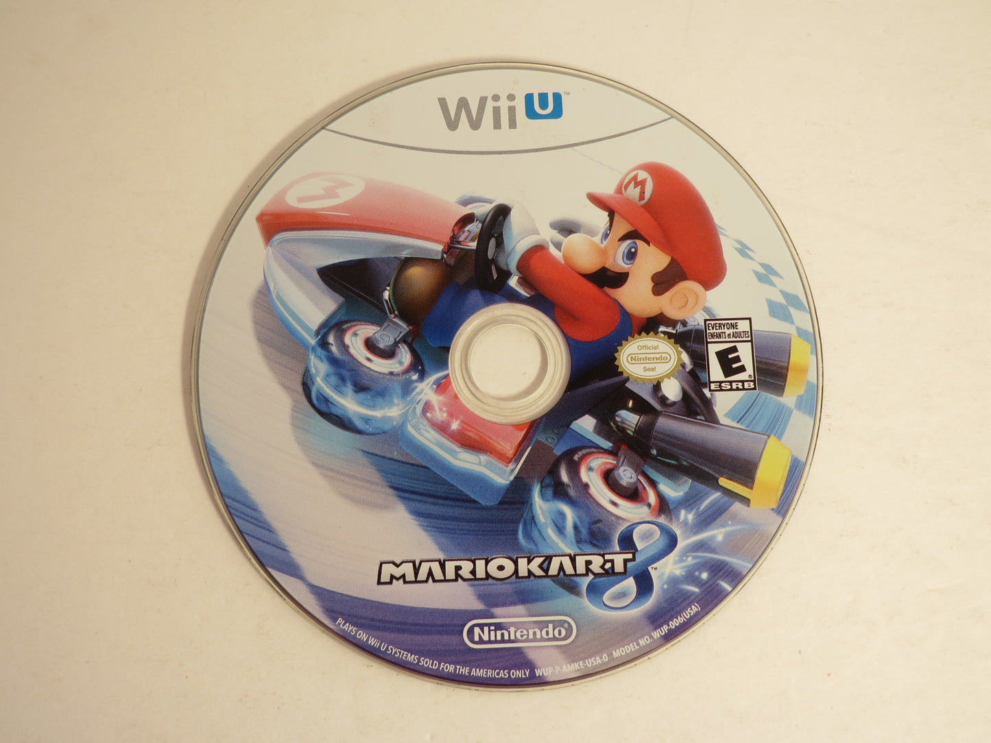 Mario Kart 8 Red Case Nintendo Wii U Game CB