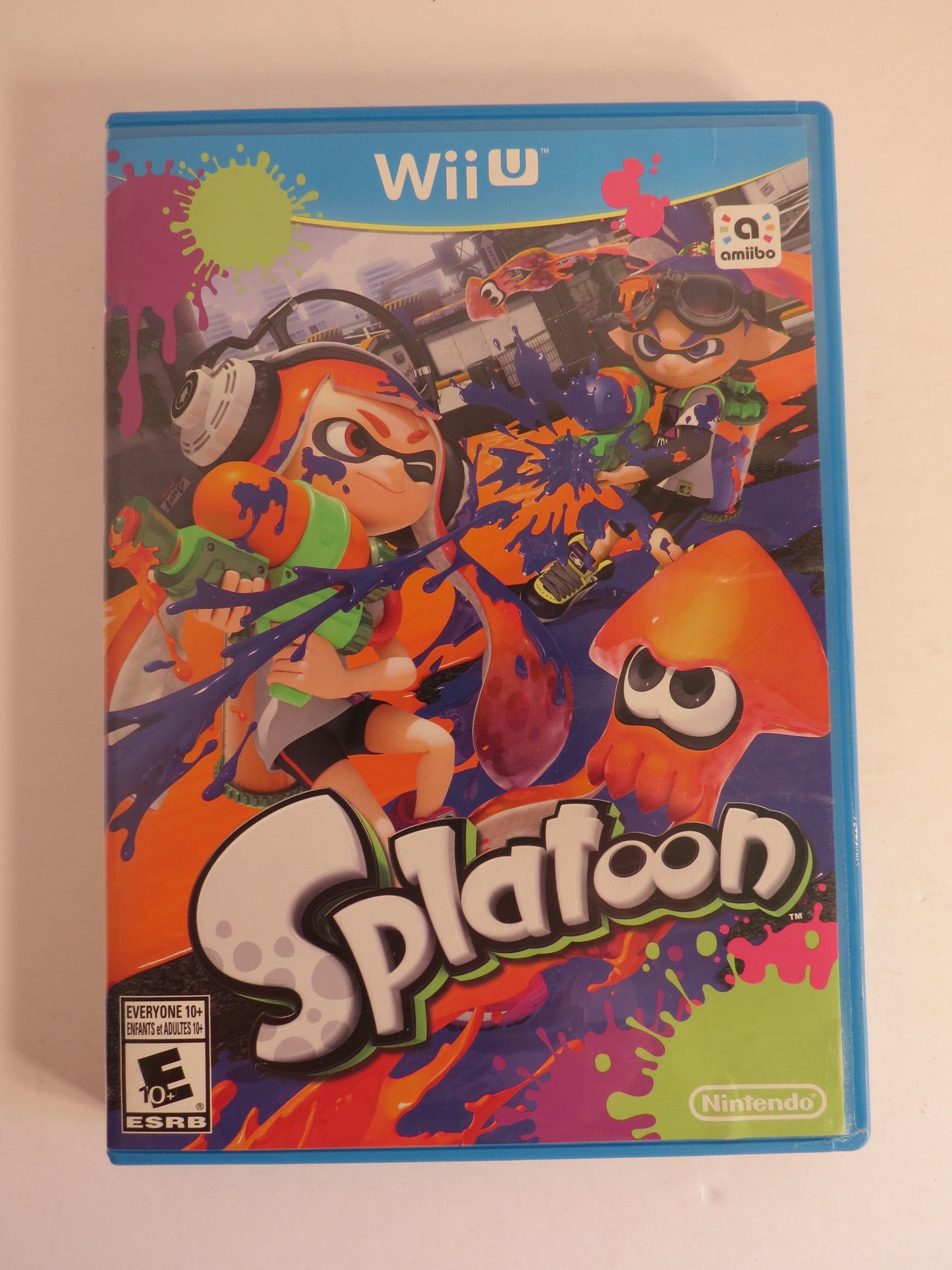 Splatoon Nintendo Wii U Game CB