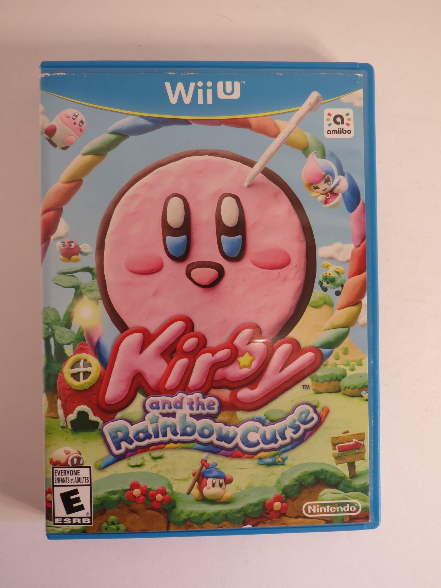 Kirby and the Rainbow Curse Nintendo Wii U Game CB