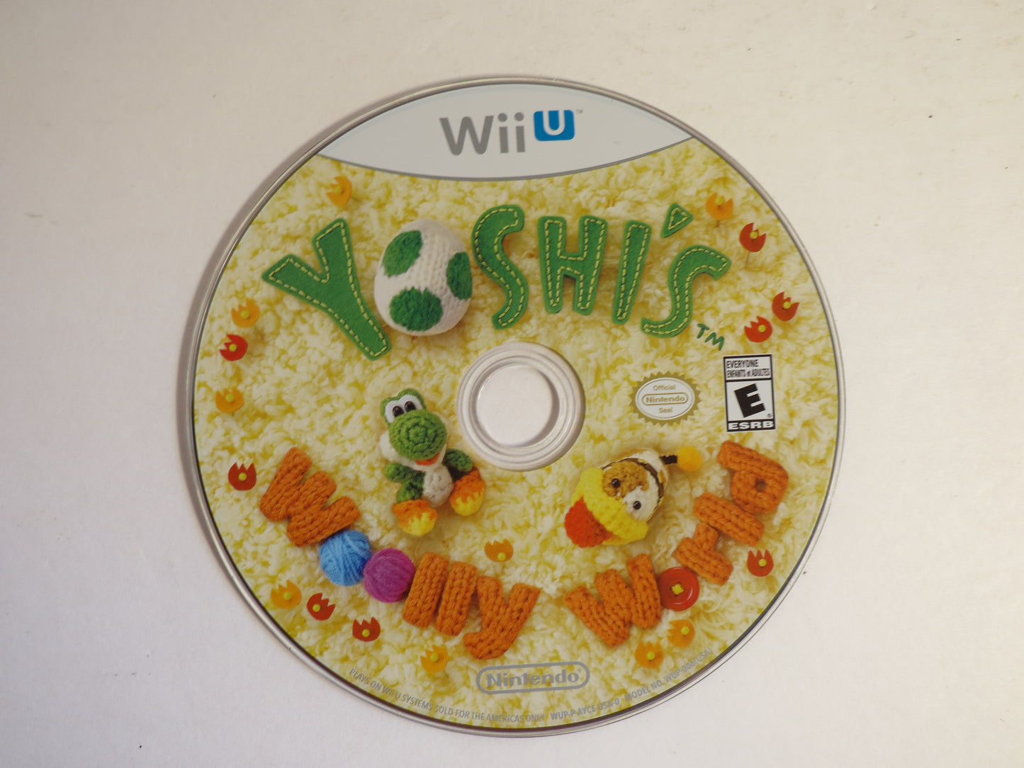 Yoshi's Woolly WorldNintendo Wii U Game CB