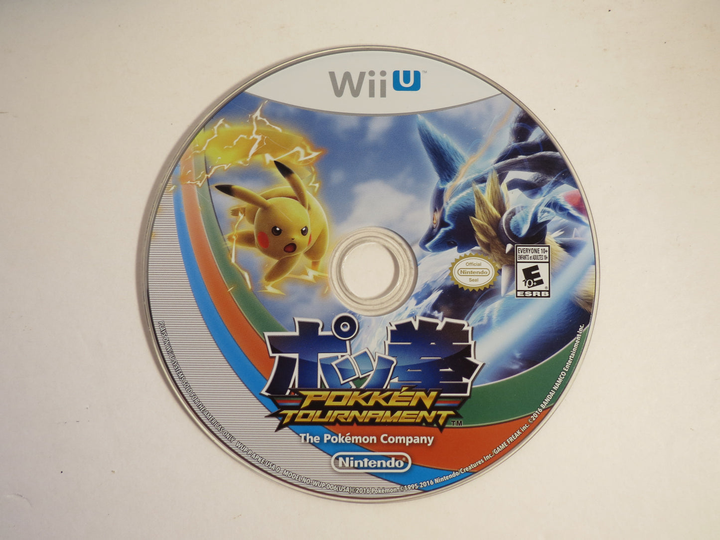 Pokken Tournament Nintendo Wii U Game CB