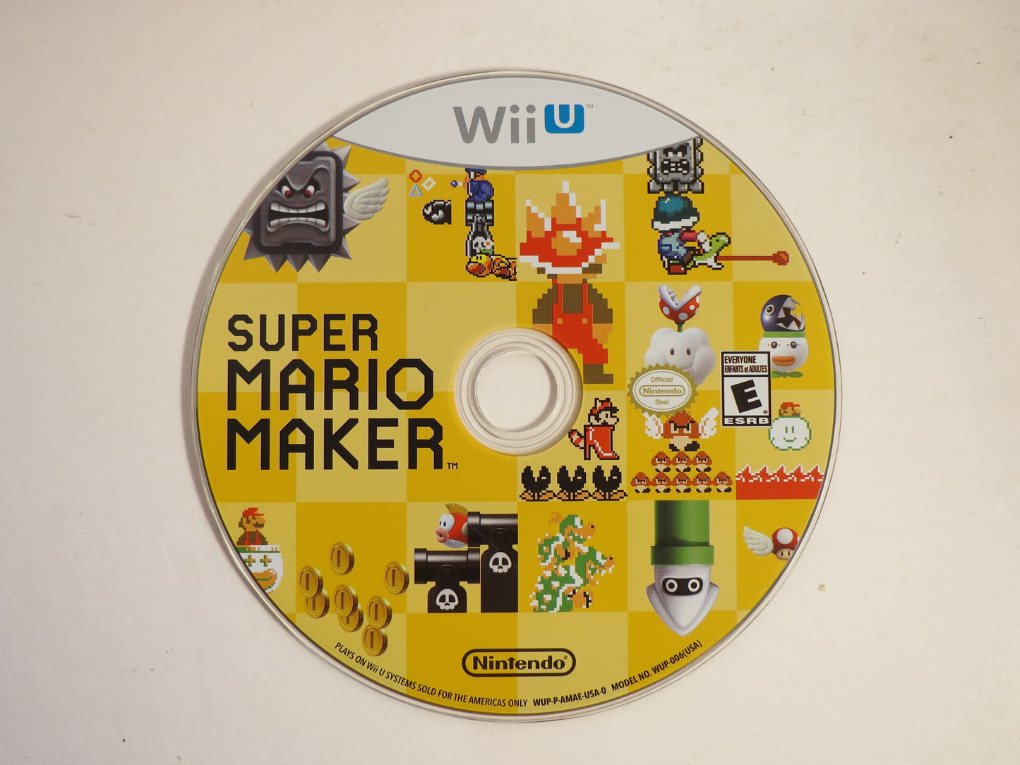 Super Mario Maker Nintendo Wii U Game CB