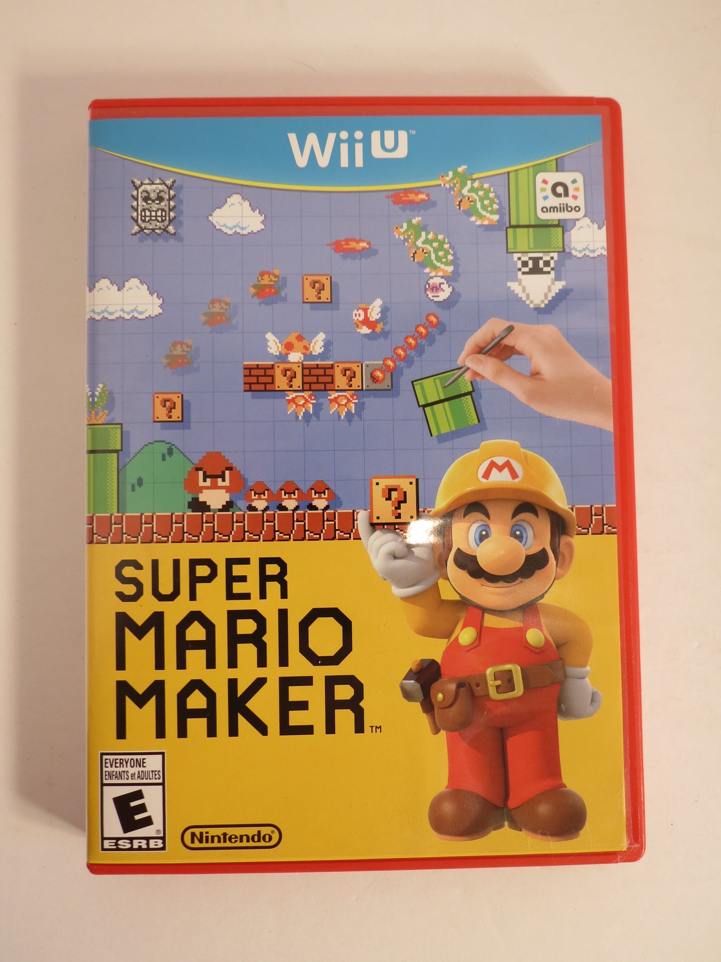 Super Mario Maker Nintendo Wii U Game CB