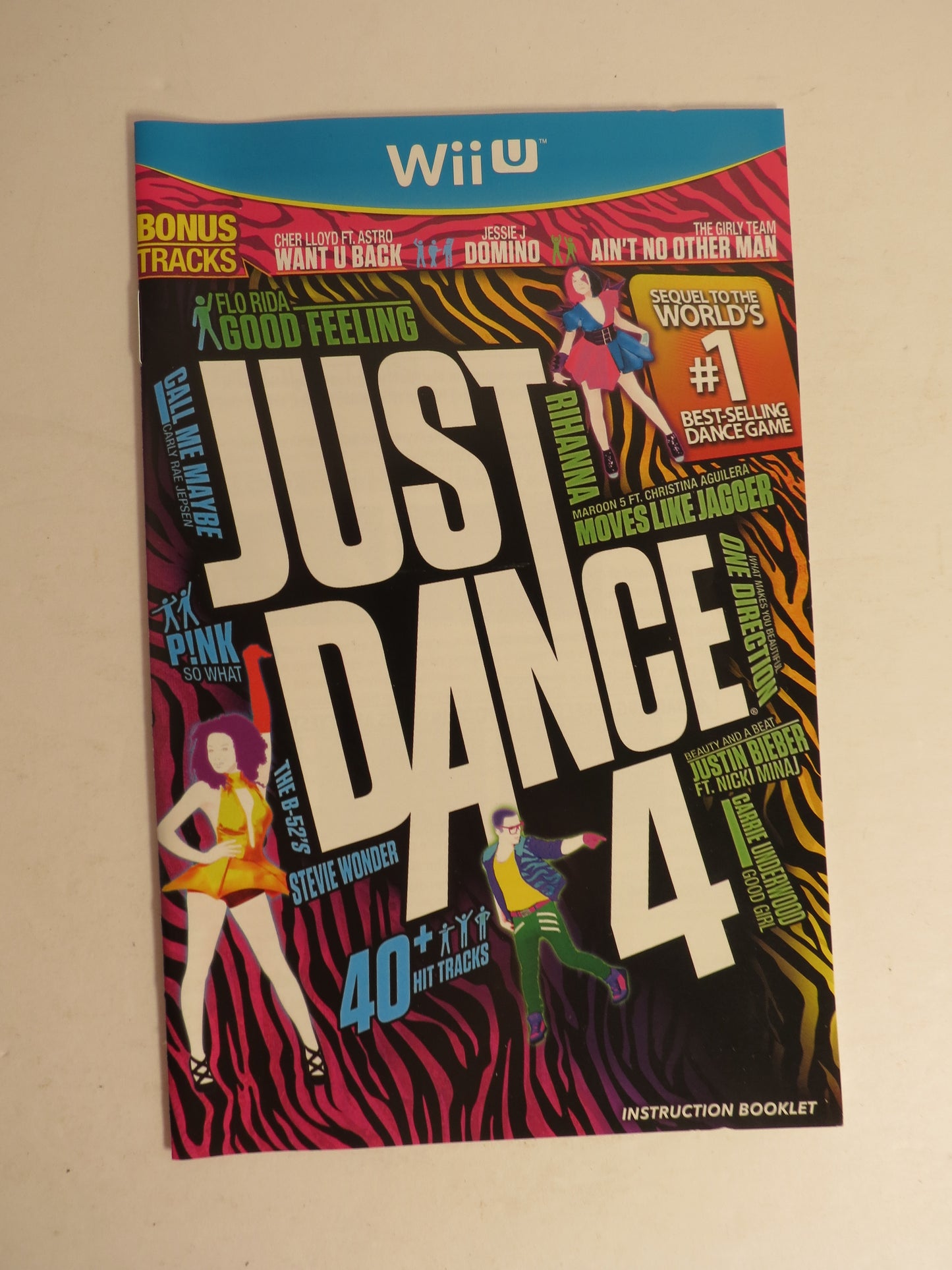 Just Dance 4 Nintendo Wii U Game CIB