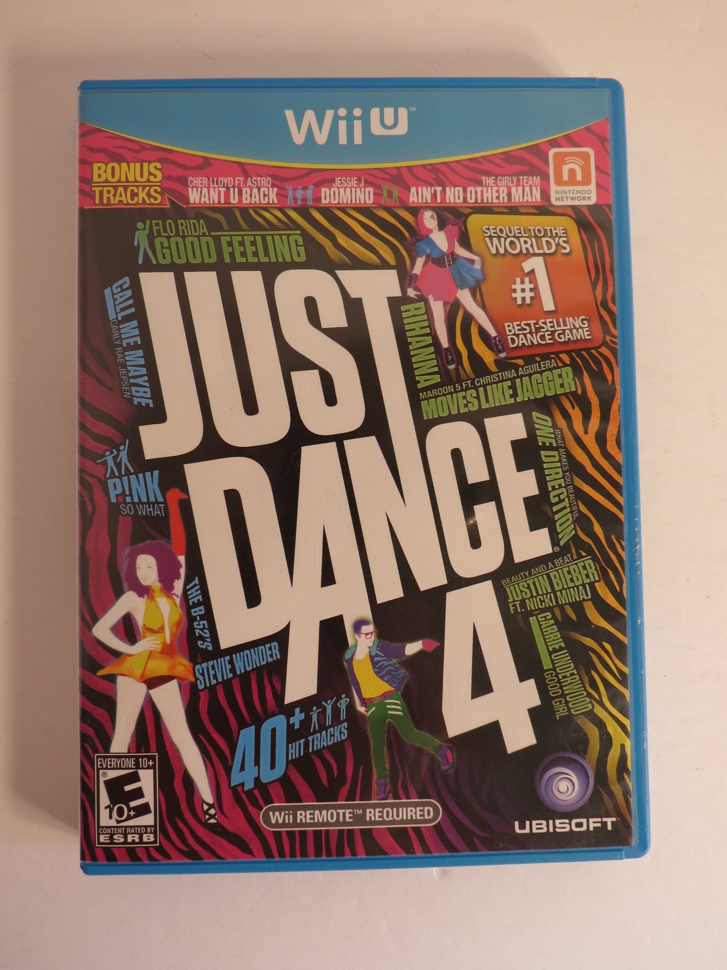 Just Dance 4 Nintendo Wii U Game CIB