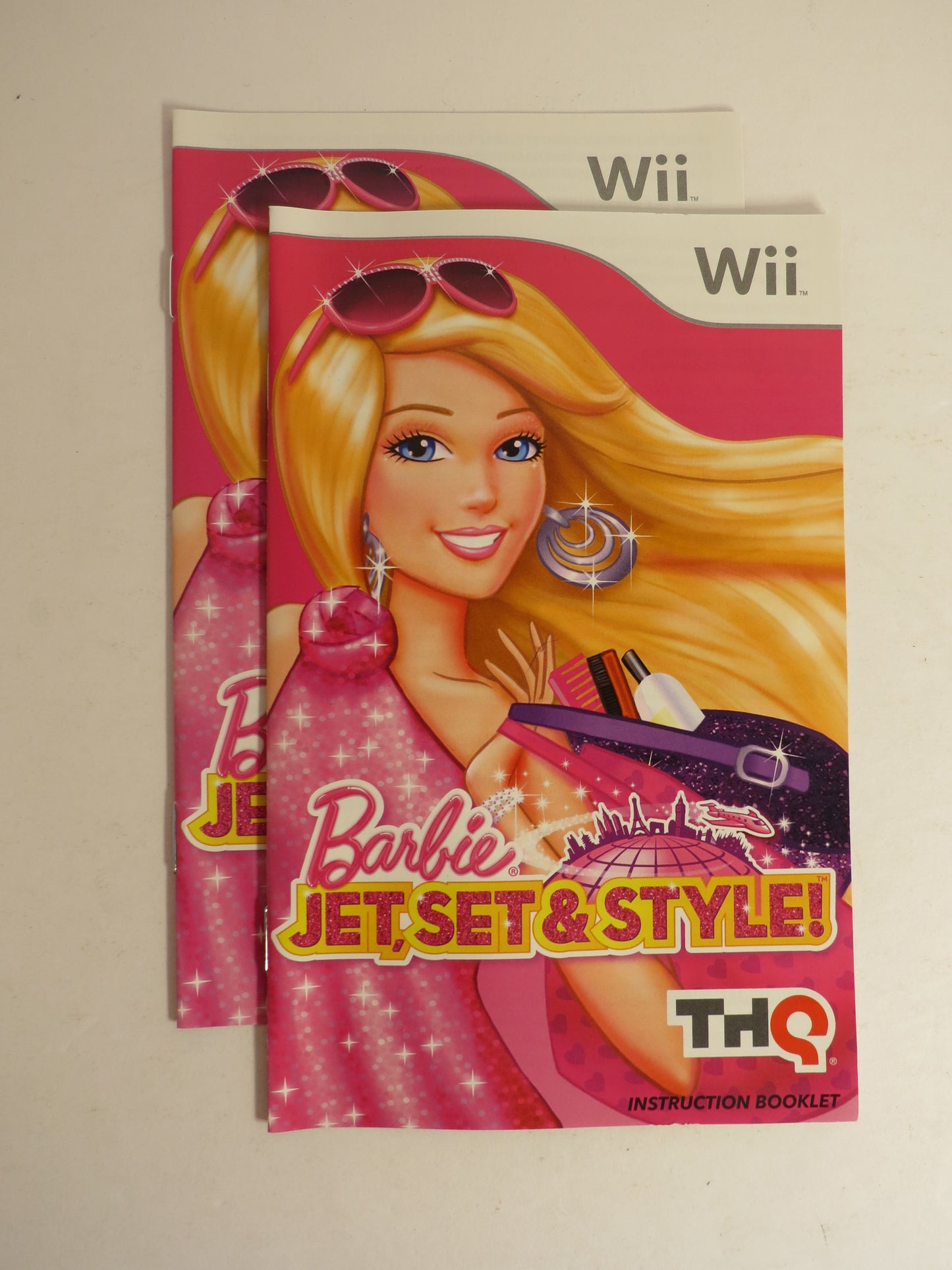 Barbie Jet Set & Style! Nintendo Wii Game CIB