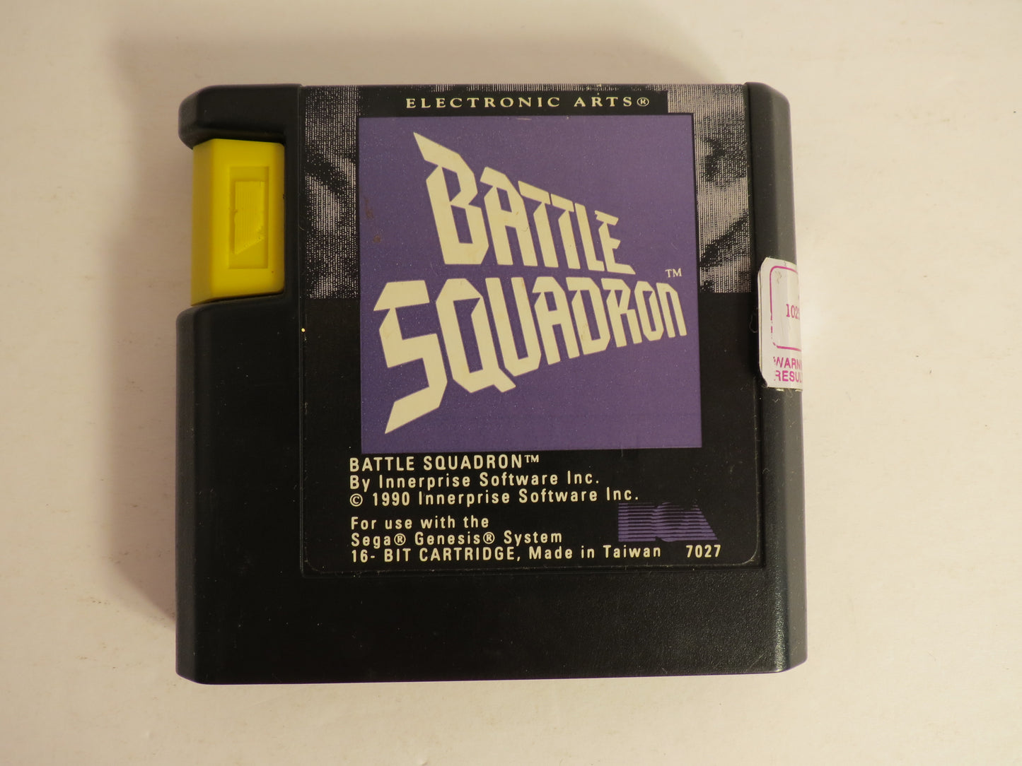 Battle Squadron Cardboard Sega Genesis Game CB