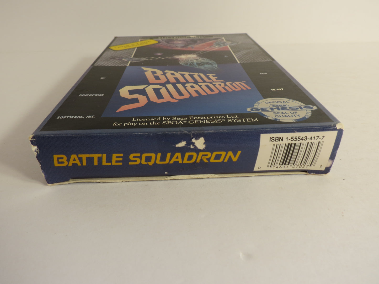 Battle Squadron Cardboard Sega Genesis Game CB