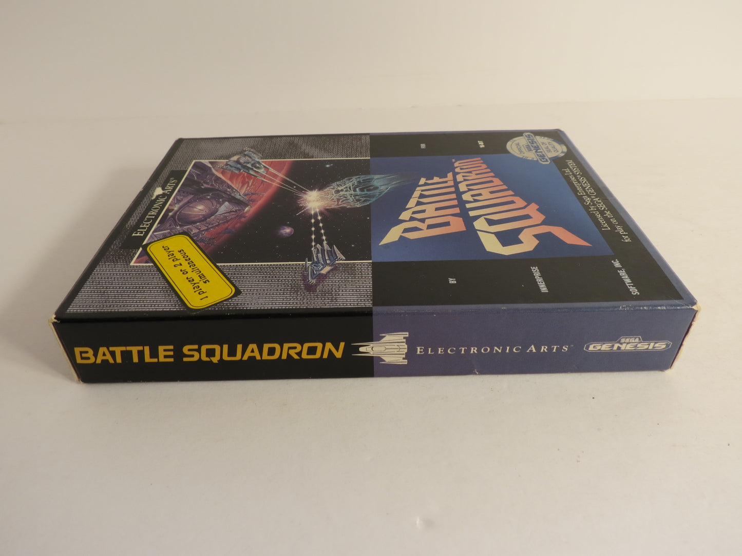Battle Squadron Cardboard Sega Genesis Game CB