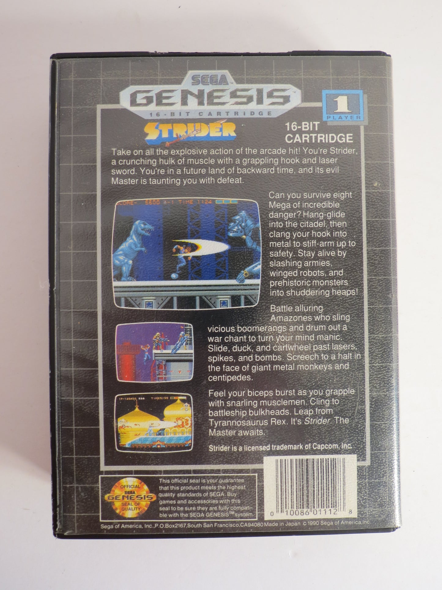 Strider Sega Genesis Game CB