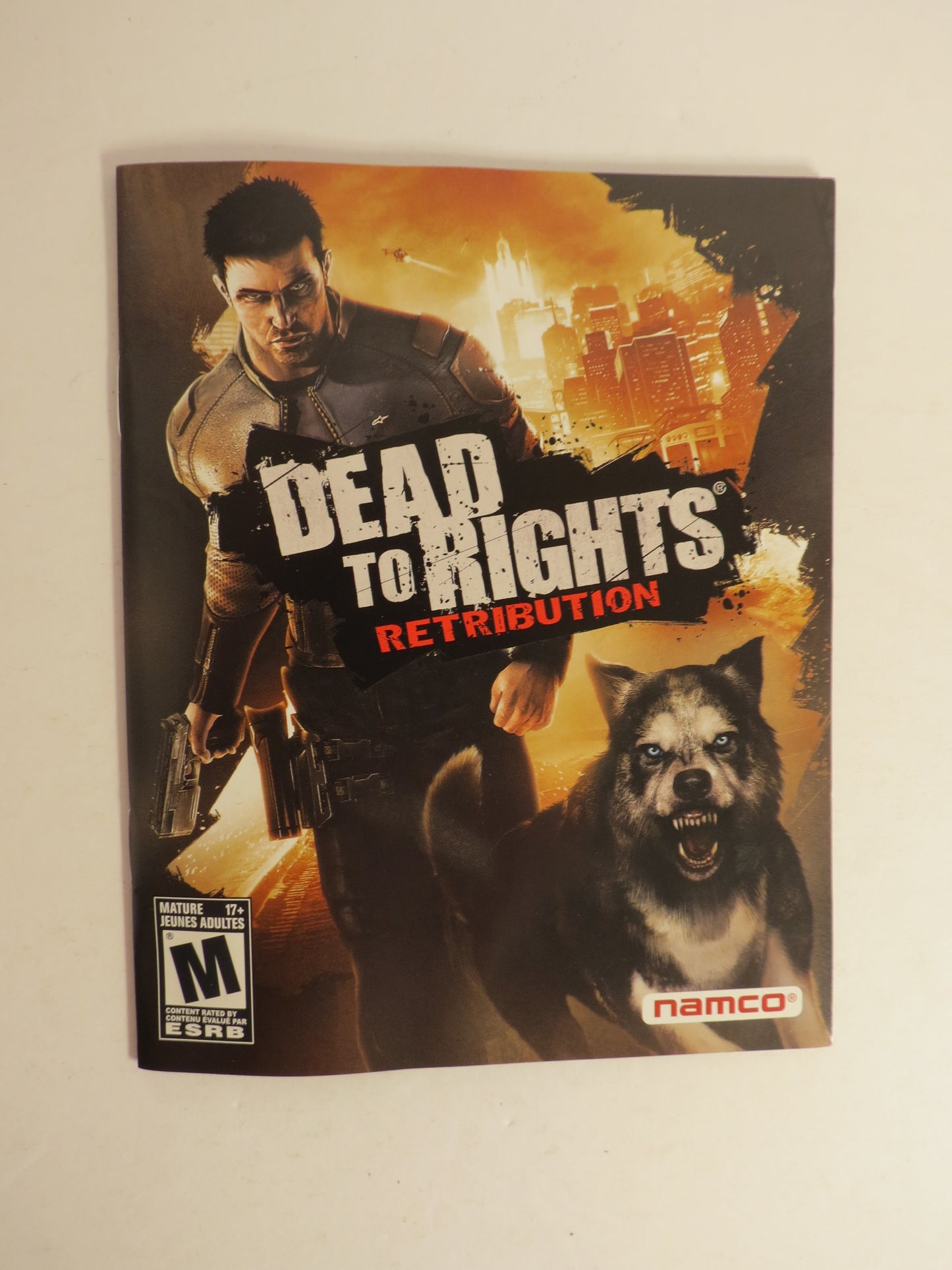 Dead to Rights Retribution Playstation 3 PS3 Game CIB