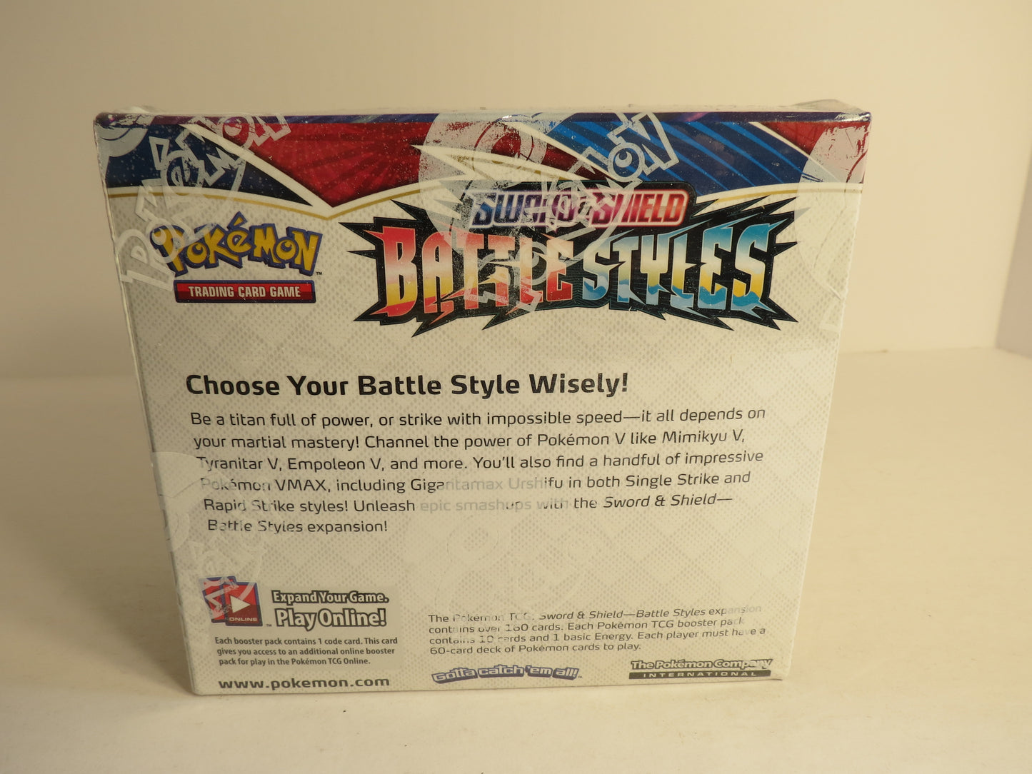 Sword & Shield Battle Styles Pokemon Booster Box Sealed
