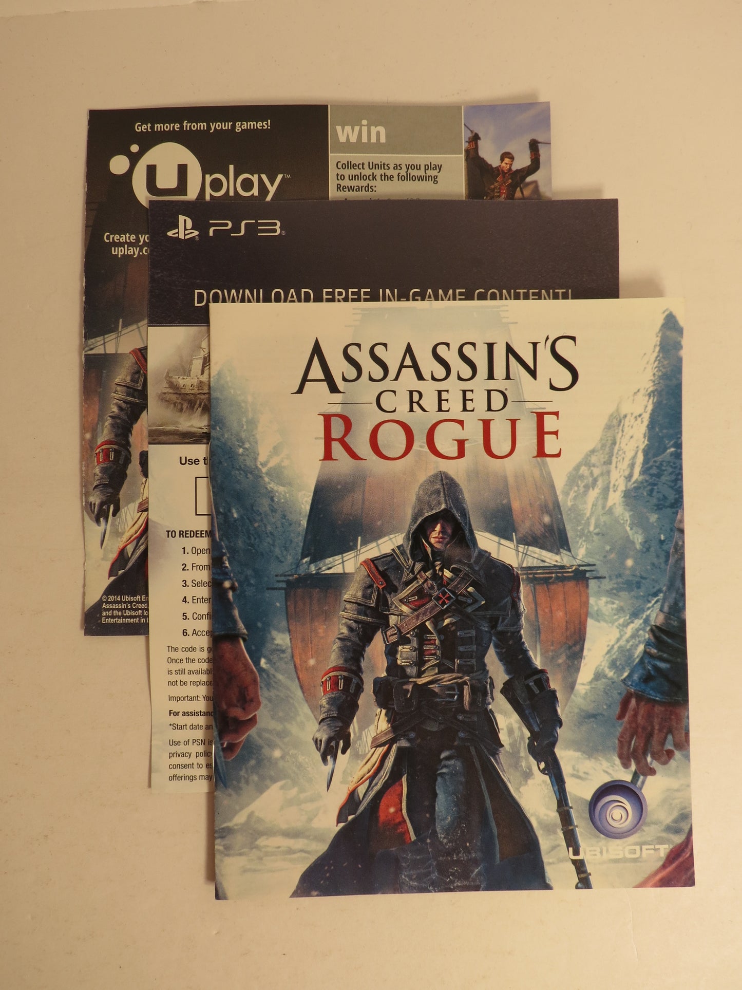 Assassins Creed Rogue Playstation 3 PS3 Game CIB