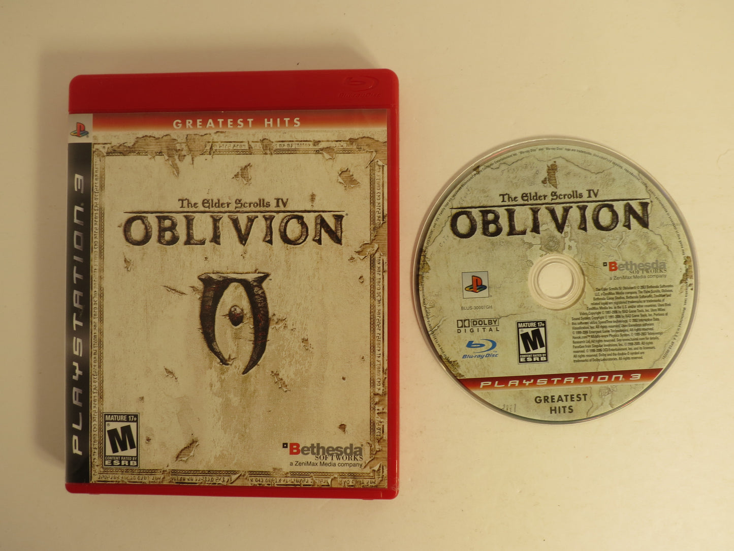 The Elder Scrolls IV: Oblivion Greatest Hits Playstation 3 PS3 Game CB