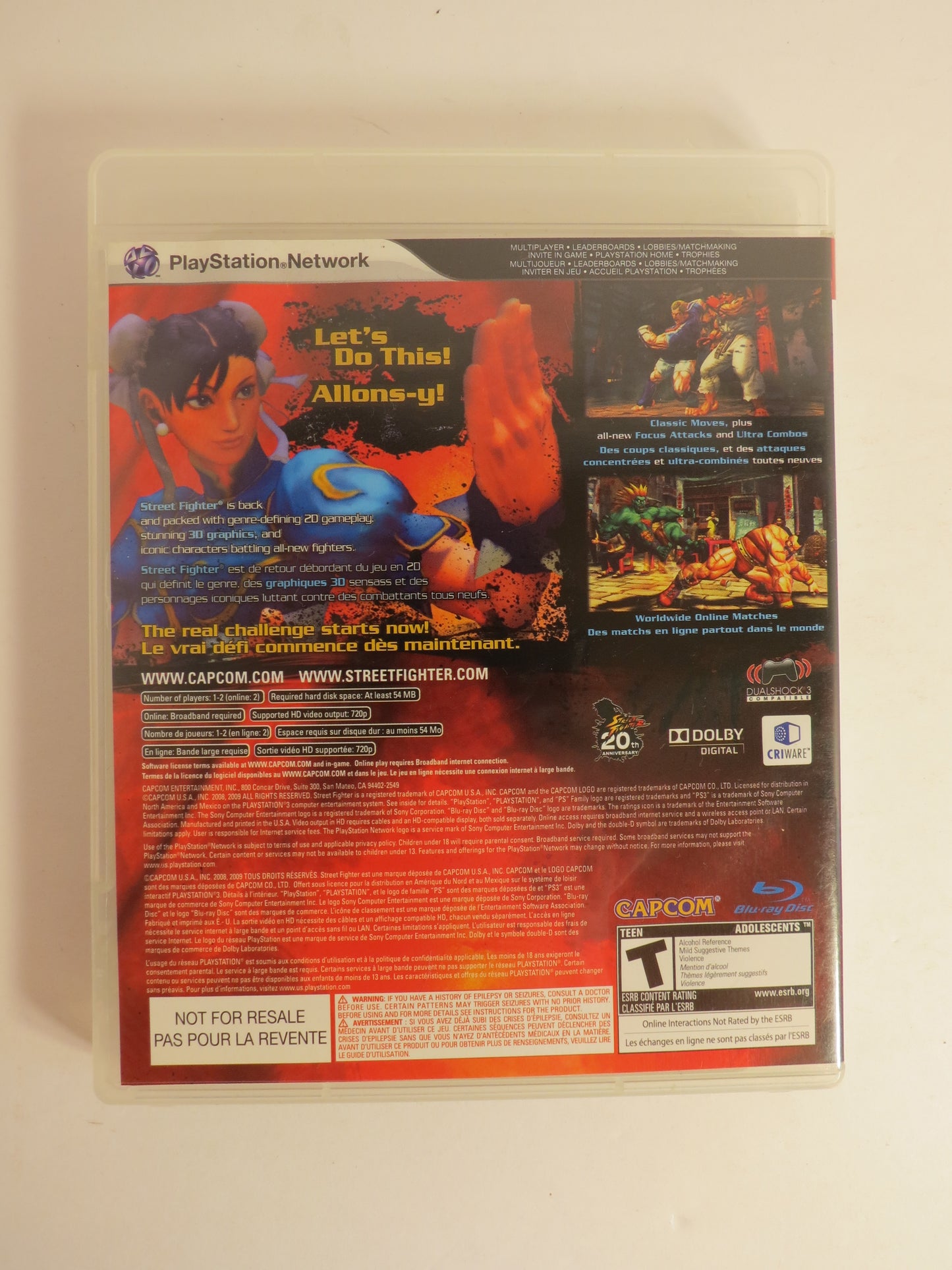 Street Fighter IV Collectors Edition Playstation 3 PS3 Game CIB