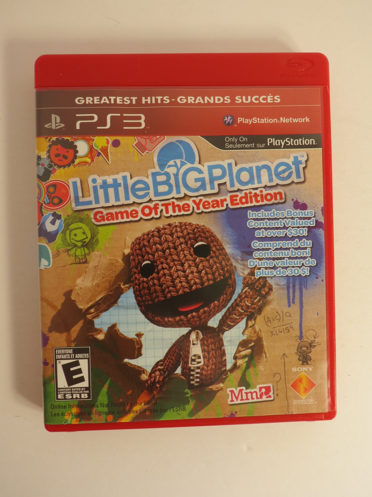 Little Big Planet GOTY Edition Greatest Hits Playstation 3 PS3 Game CIB