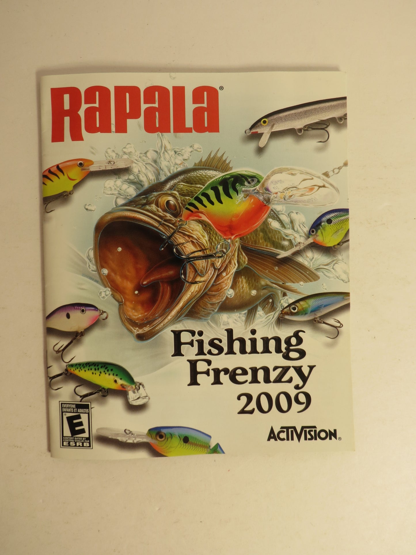 Rapala Fishing Fenzy 2009 Playstation 3 PS3 Game CIB