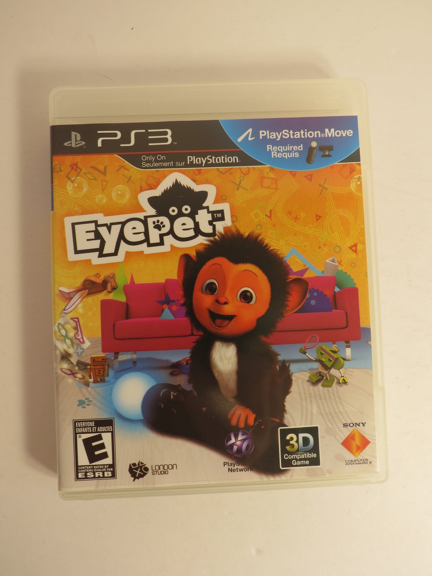 EyePet Playstation 3 PS3 Game CIB