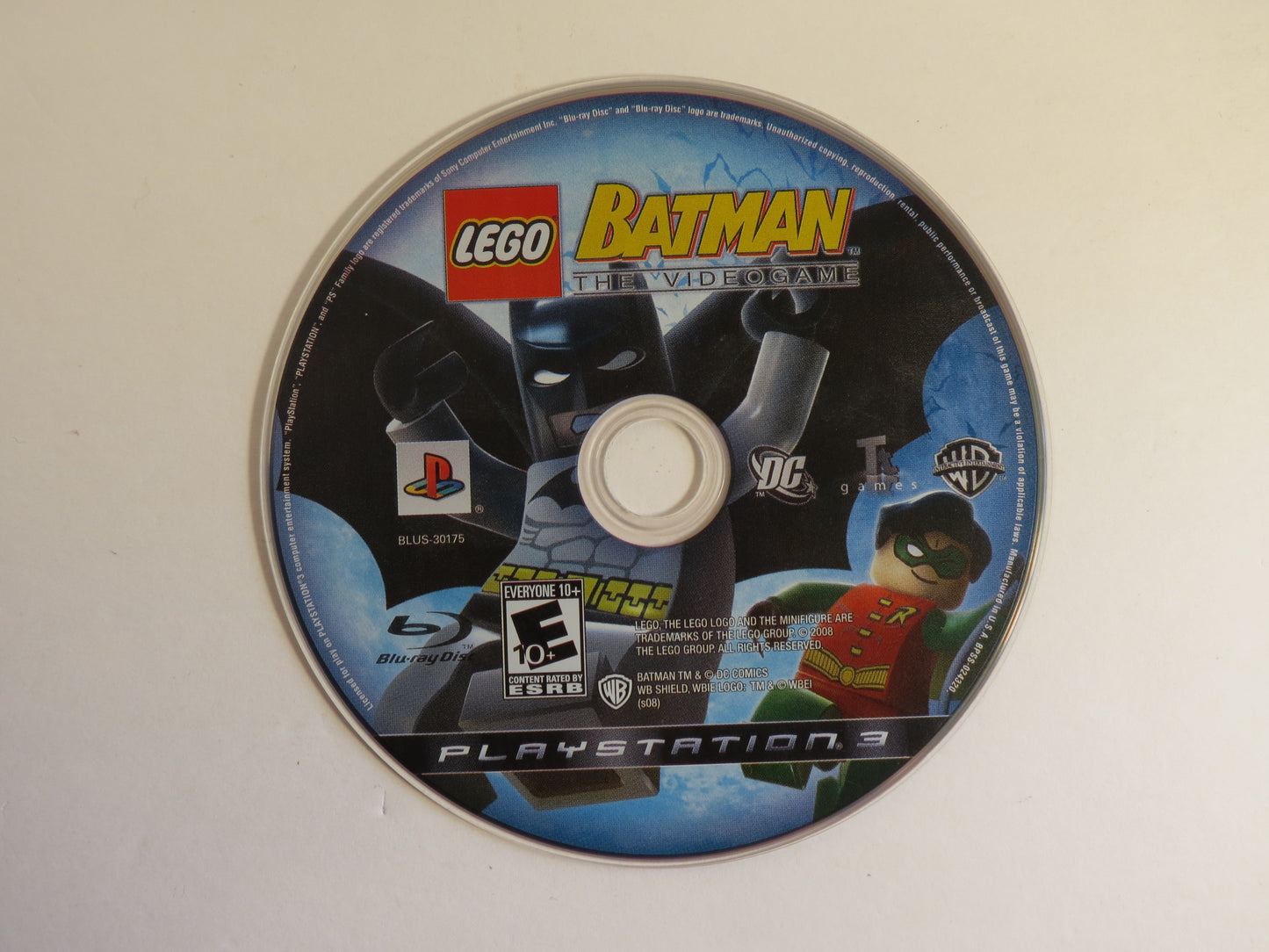Lego Batman the Videogame Playstation 3 PS3 Game CIB