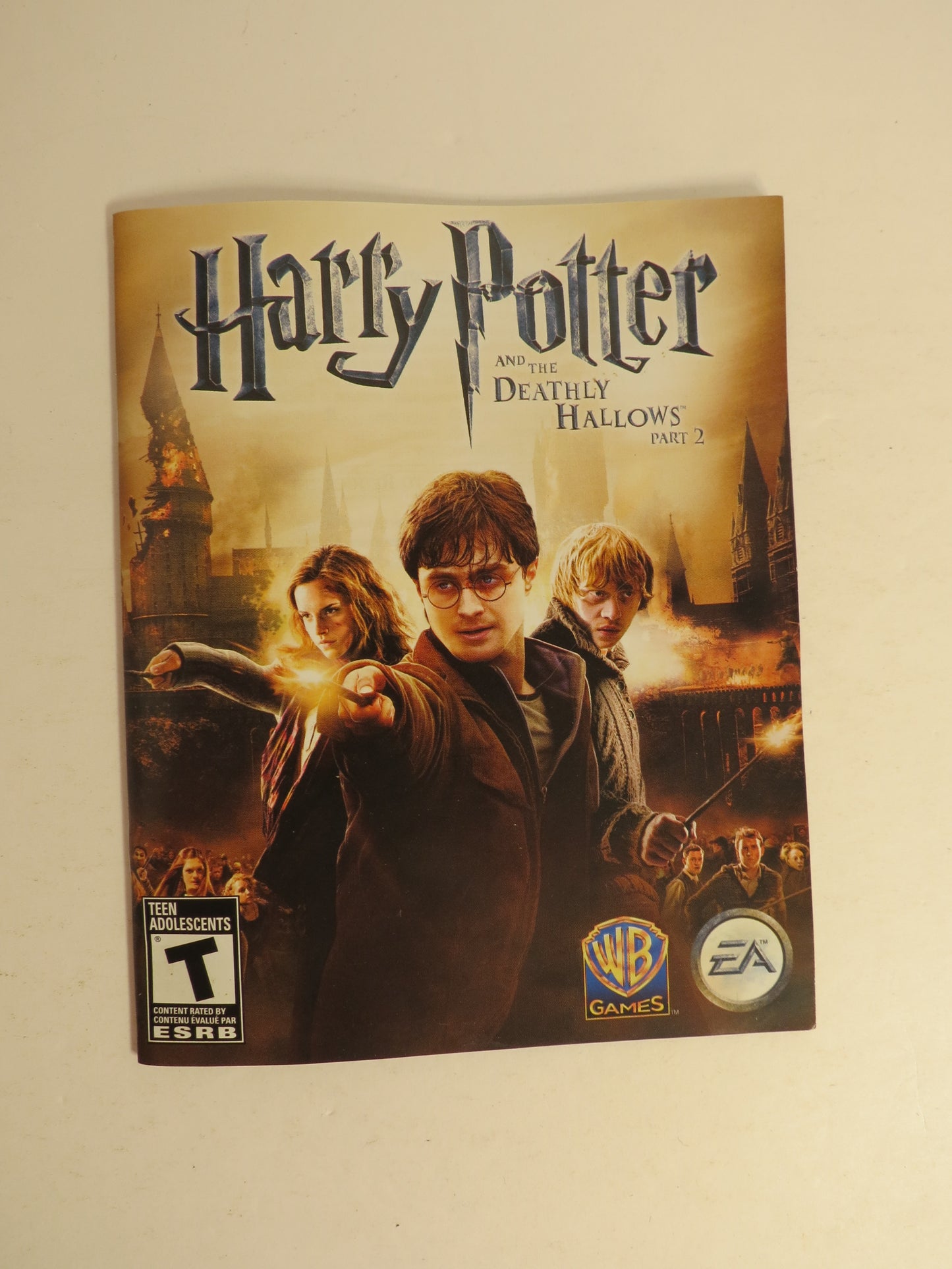 Harry Potter and the Deathly Hallows Part 2 Playstation 3 PS3 Game CIB