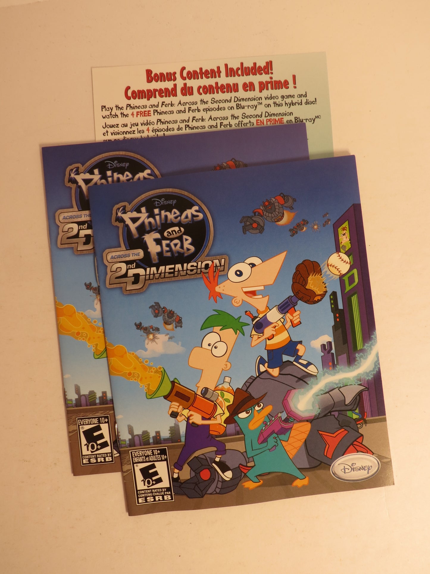 Phineas and Ferb Across the 2nd Dimension Playstation 3 PS3 Game CIB