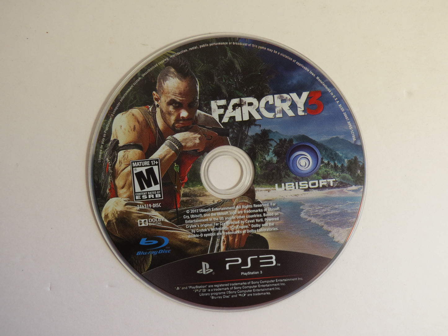 Far Cry 3 Playstation 3 PS3 Game CIB