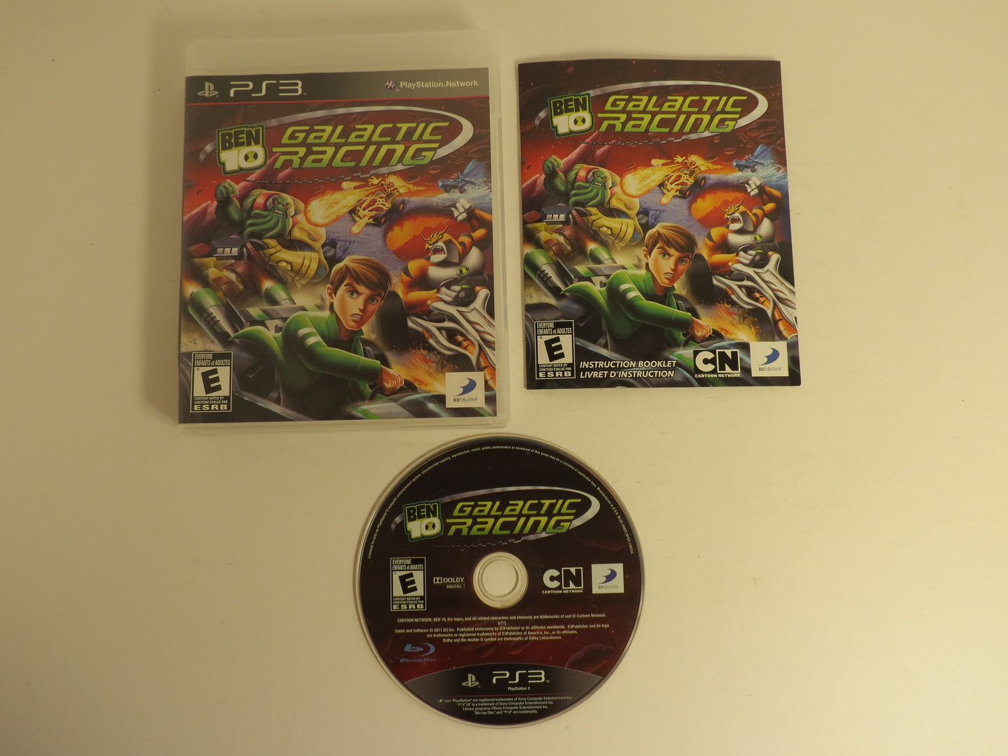 Ben 10: Galactic Racing Playstation 3 PS3 Game CIB