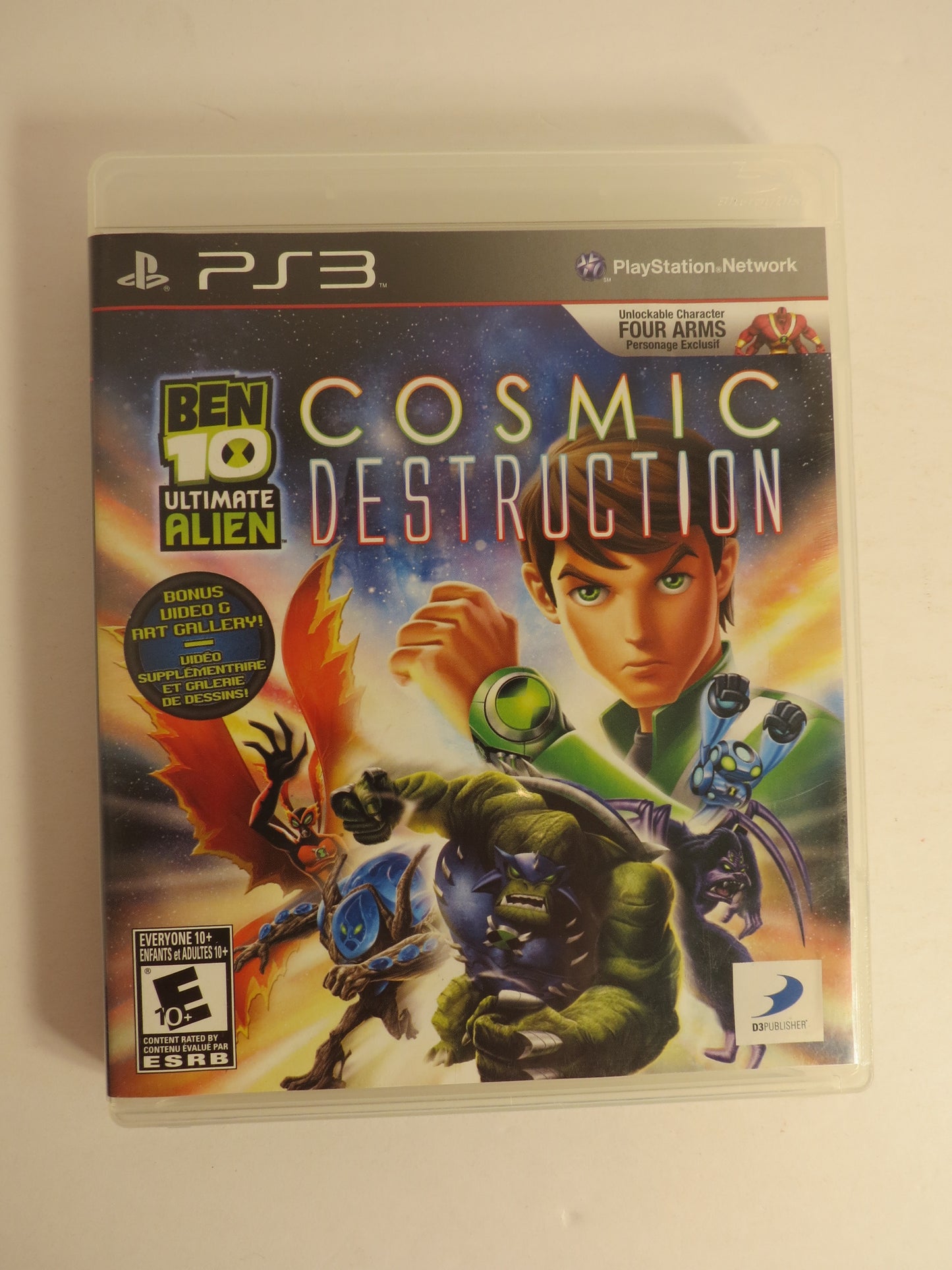 Ben 10 Ultimate Alien Cosmic Destruction Playstation 3 PS3 Game CIB