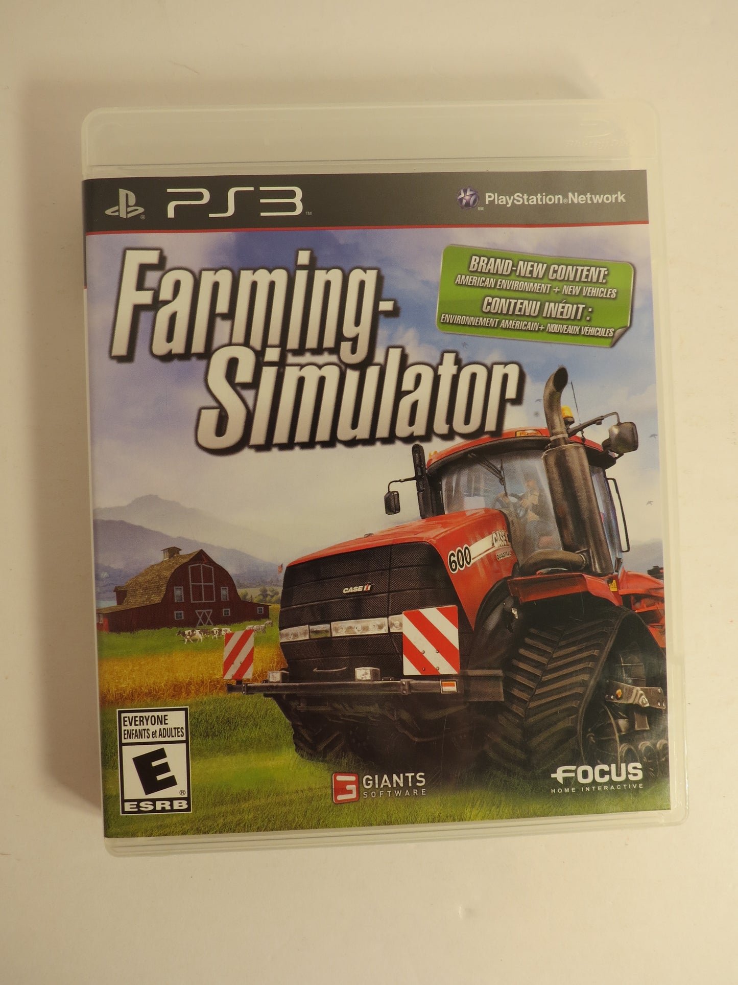 Farming Simulator Playstation 3 PS3 Game CIB