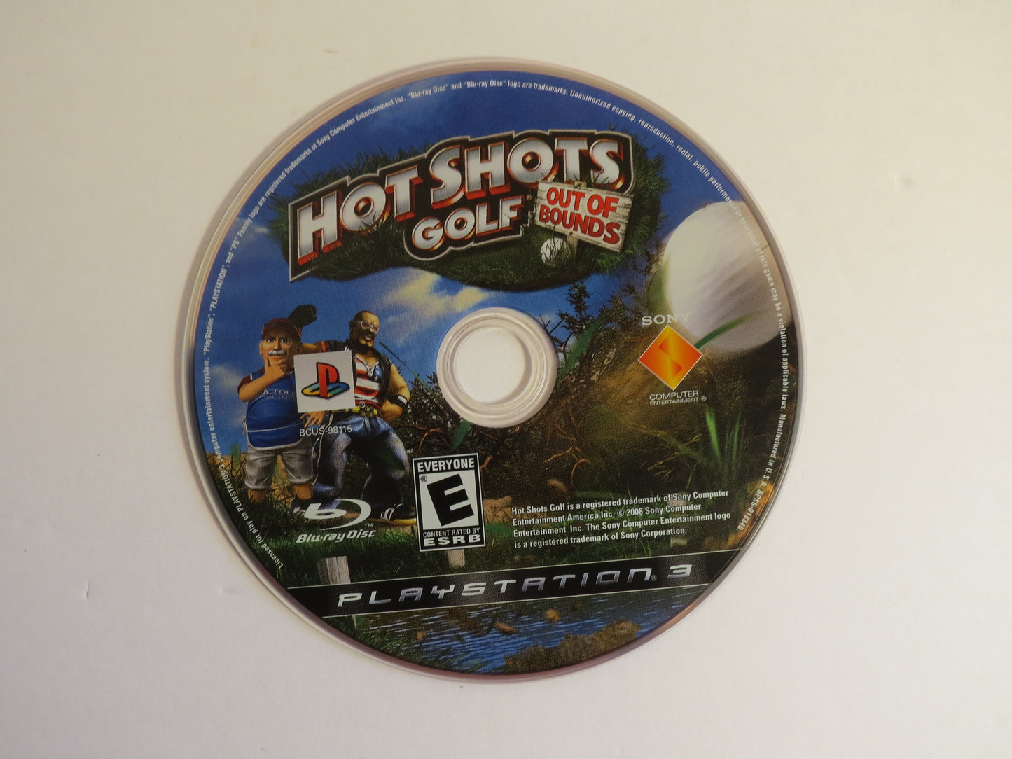 Hot Shots Golf: Out of Bounds Playstation 3 PS3 Game CIB