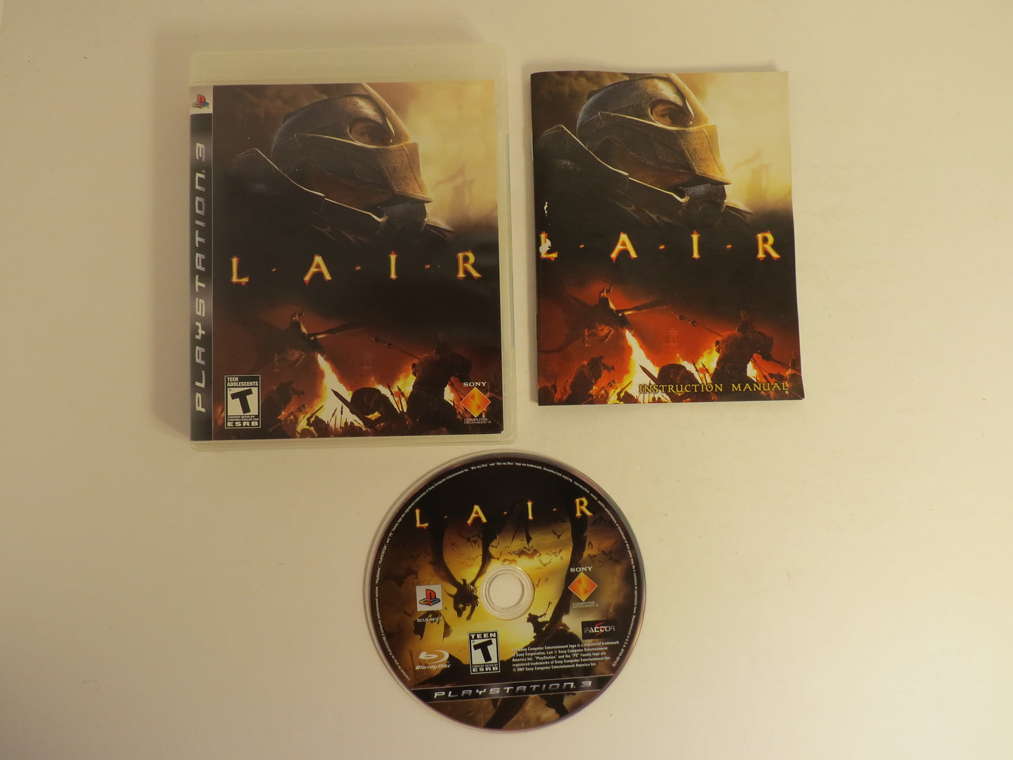 LAIR Playstation 3 PS3 Game CIB