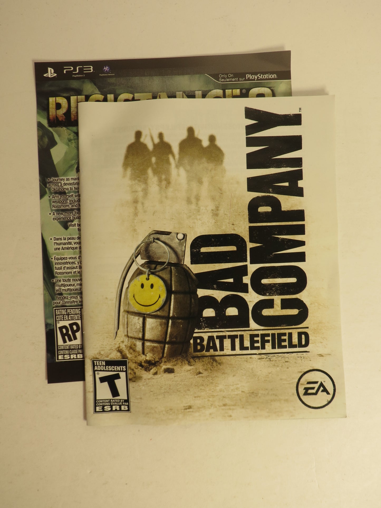 Battlefield Bad Company Playstation 3 PS3 Game CIB