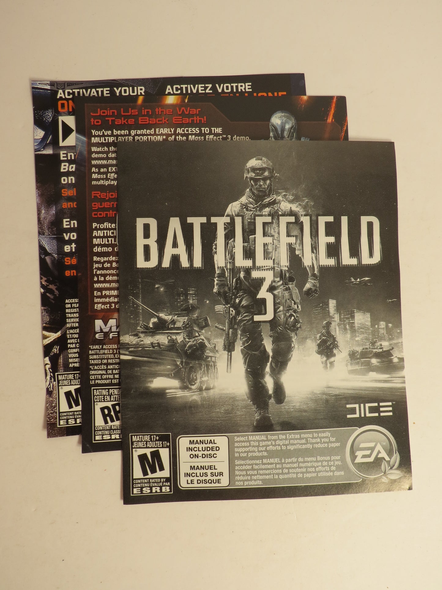 Battlefield 3 Playstation 3 PS3 Game CIB