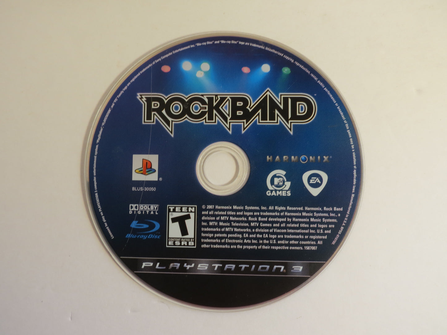 Rock Band Playstation 3 PS3 Game CIB