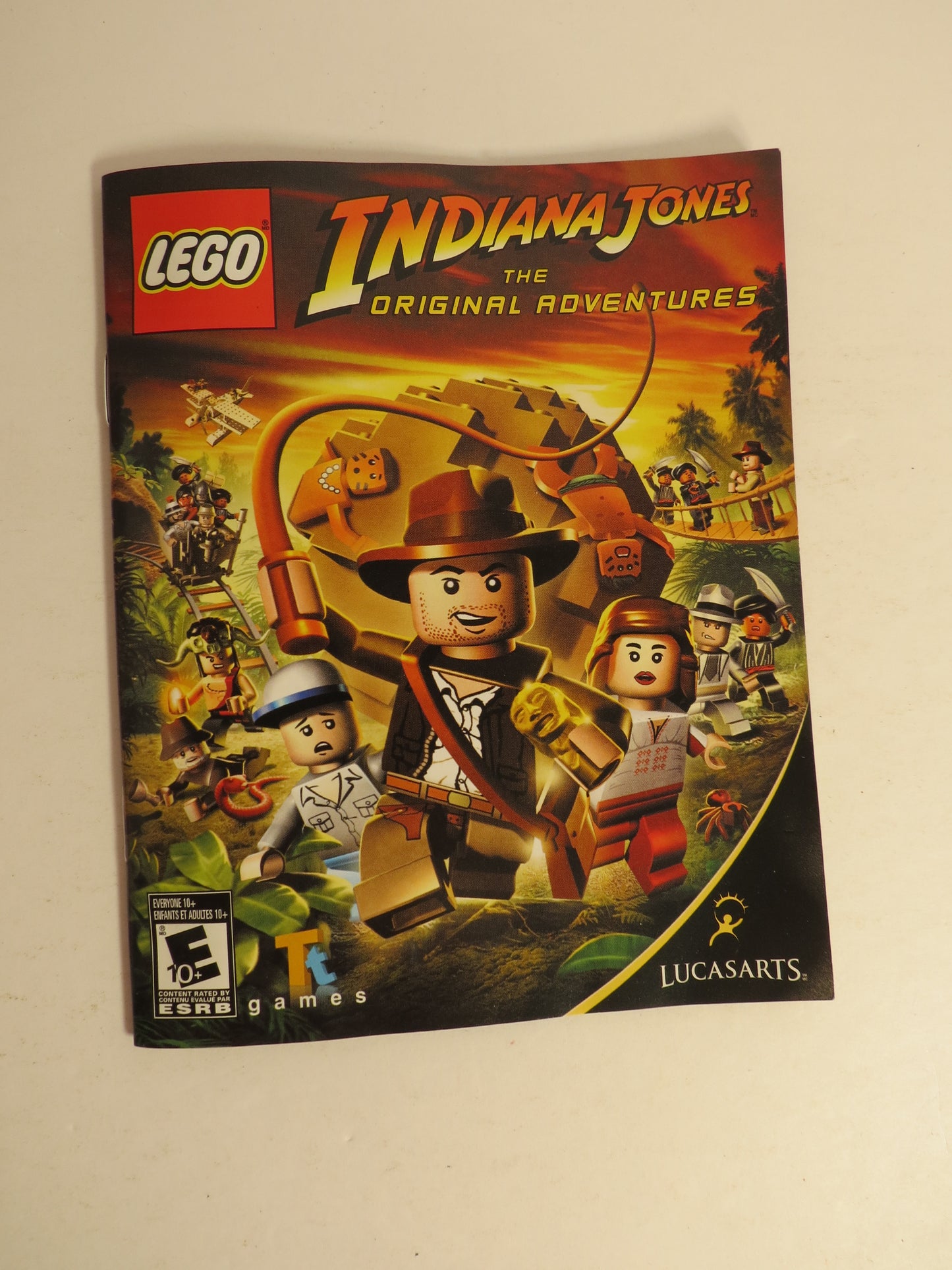 Lego Indiana Jones The Original Adventures Greatest Hits Playstation 3 PS3 Game CIB