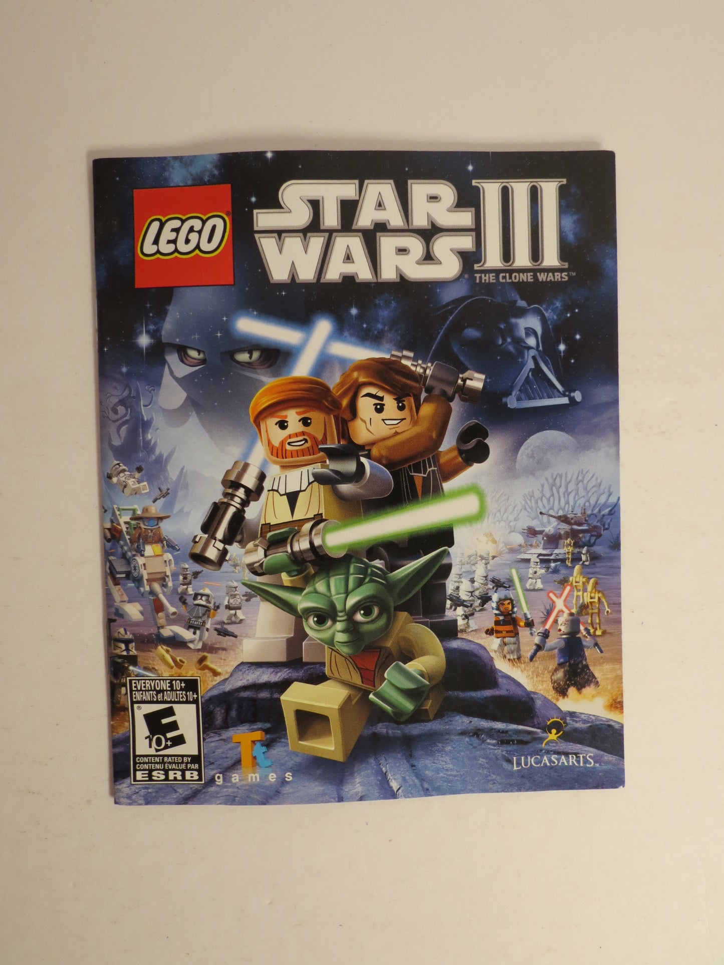 Lego Star Wars III The Clone Wars Playstation 3 PS3 Game CIB