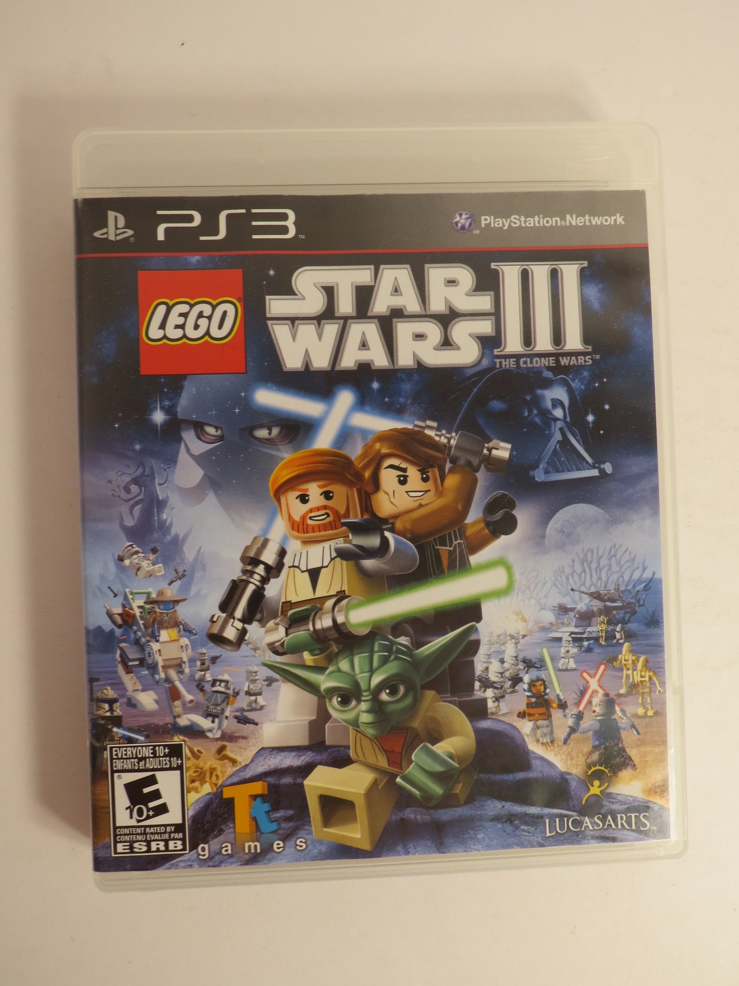 Lego Star Wars III The Clone Wars Playstation 3 PS3 Game CIB
