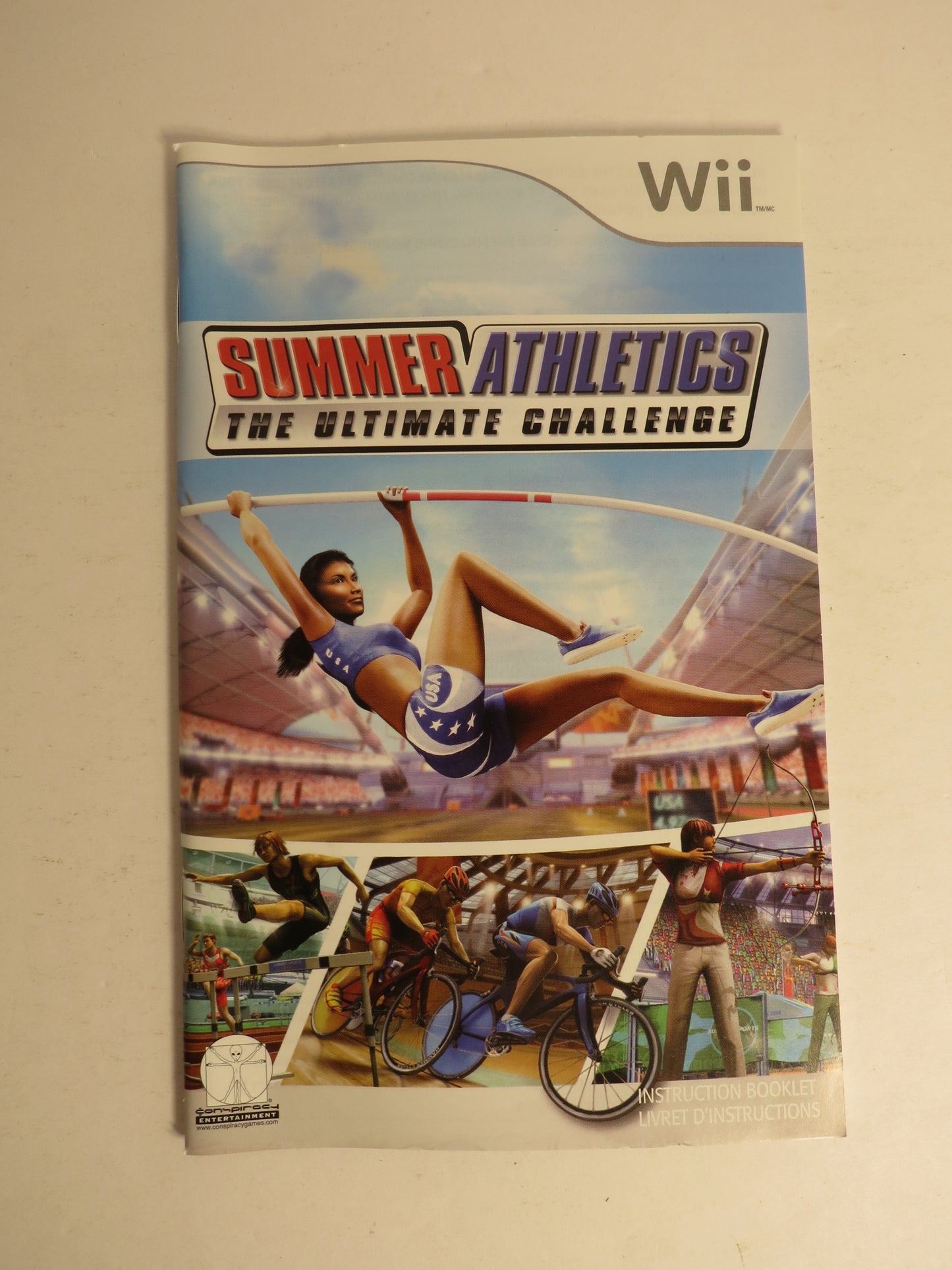 Summer Athletics the Ultimate Challenge Nintendo Wii Game CIB